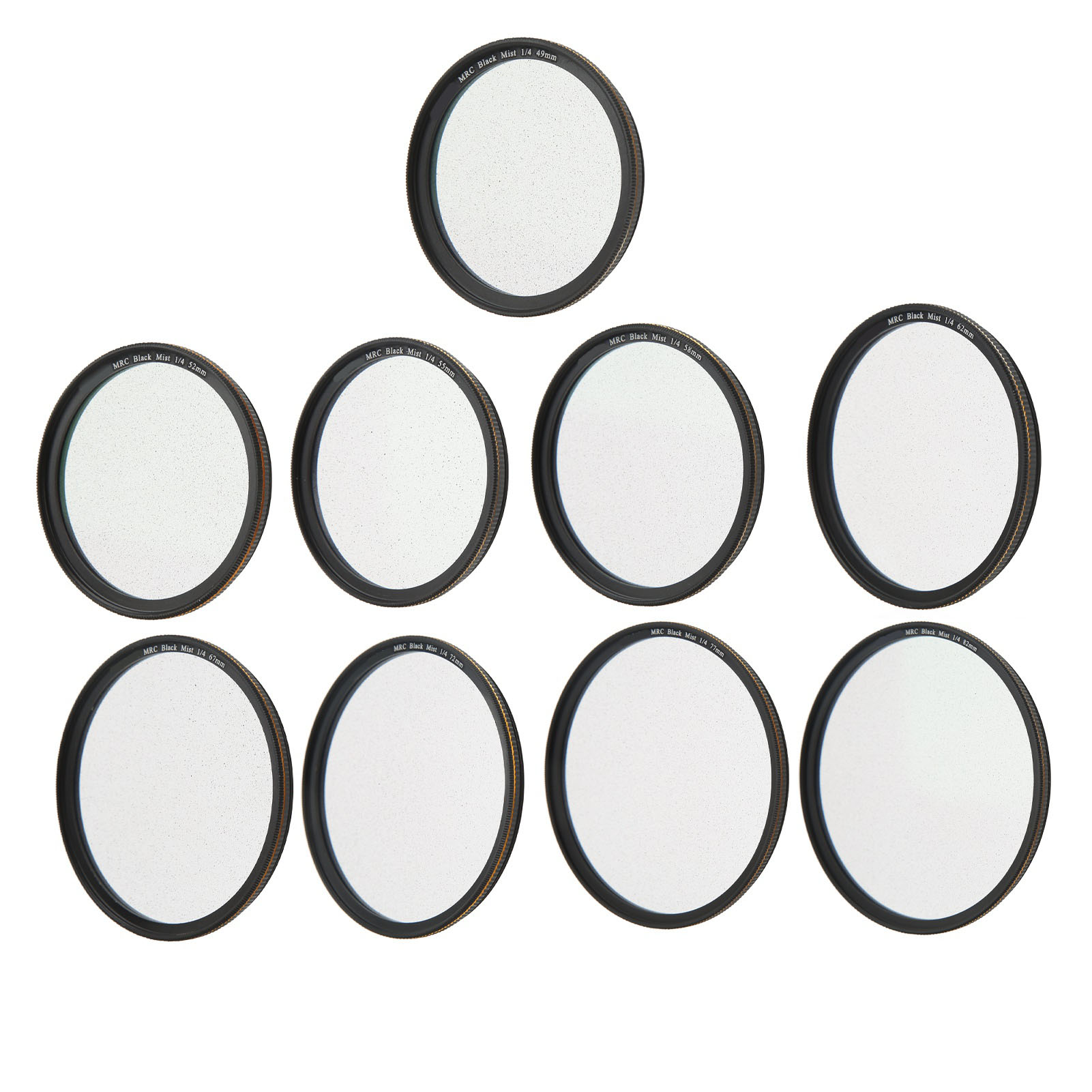 Lightdow Black Diffusion 1/4 Filter Mist Cinematic Effect Soft Focus Filter ECM - Picture 16 of 30