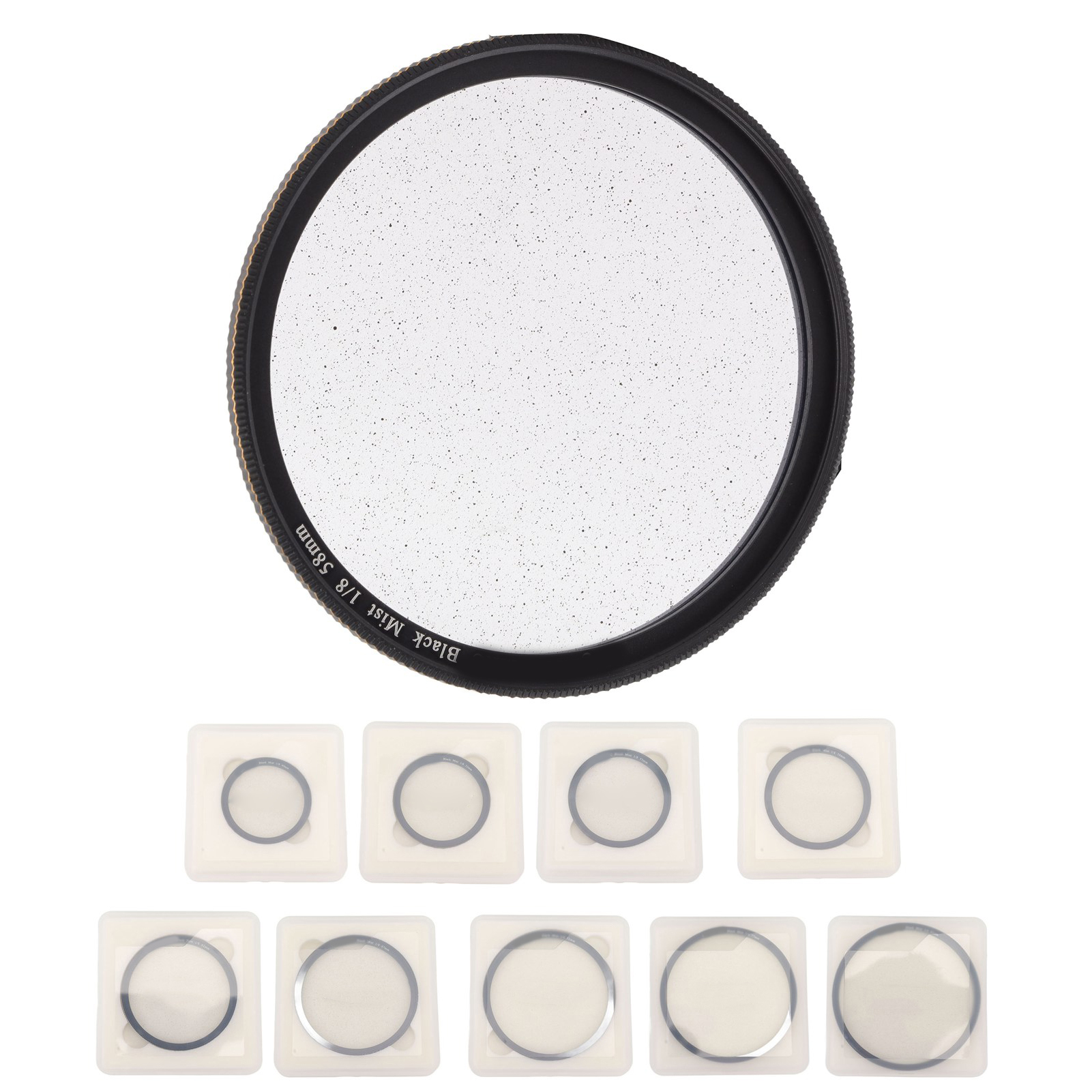Lightdow 1/8 Camera Black Mist Filter Soft Focus Optical Glass Camera Filter BEA - Picture 23 of 30