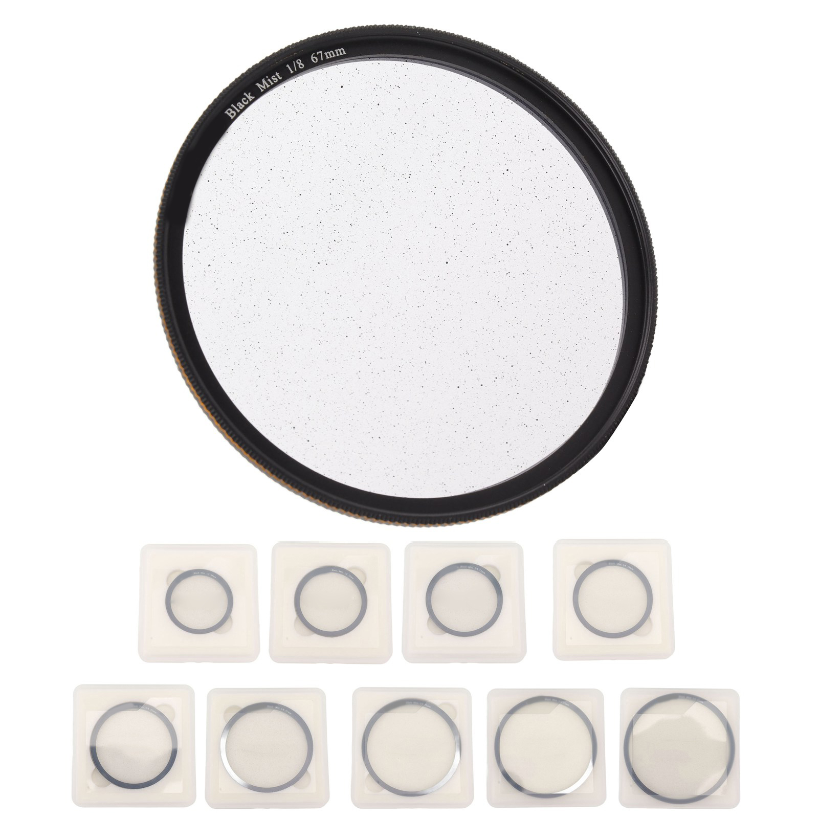 Lightdow 1/8 Camera Black Mist Filter Soft Focus Optical Glass Camera Filter BEA - Picture 15 of 30