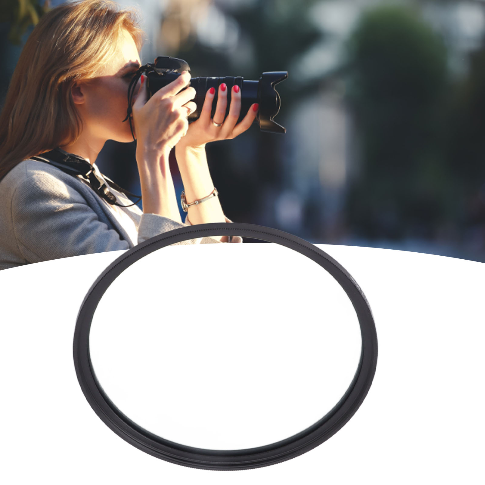 Black Diffusion Filter Portrait Mist 1/4 SLR Camera Soft Lens Waterproof Oil BEA - Picture 13 of 21
