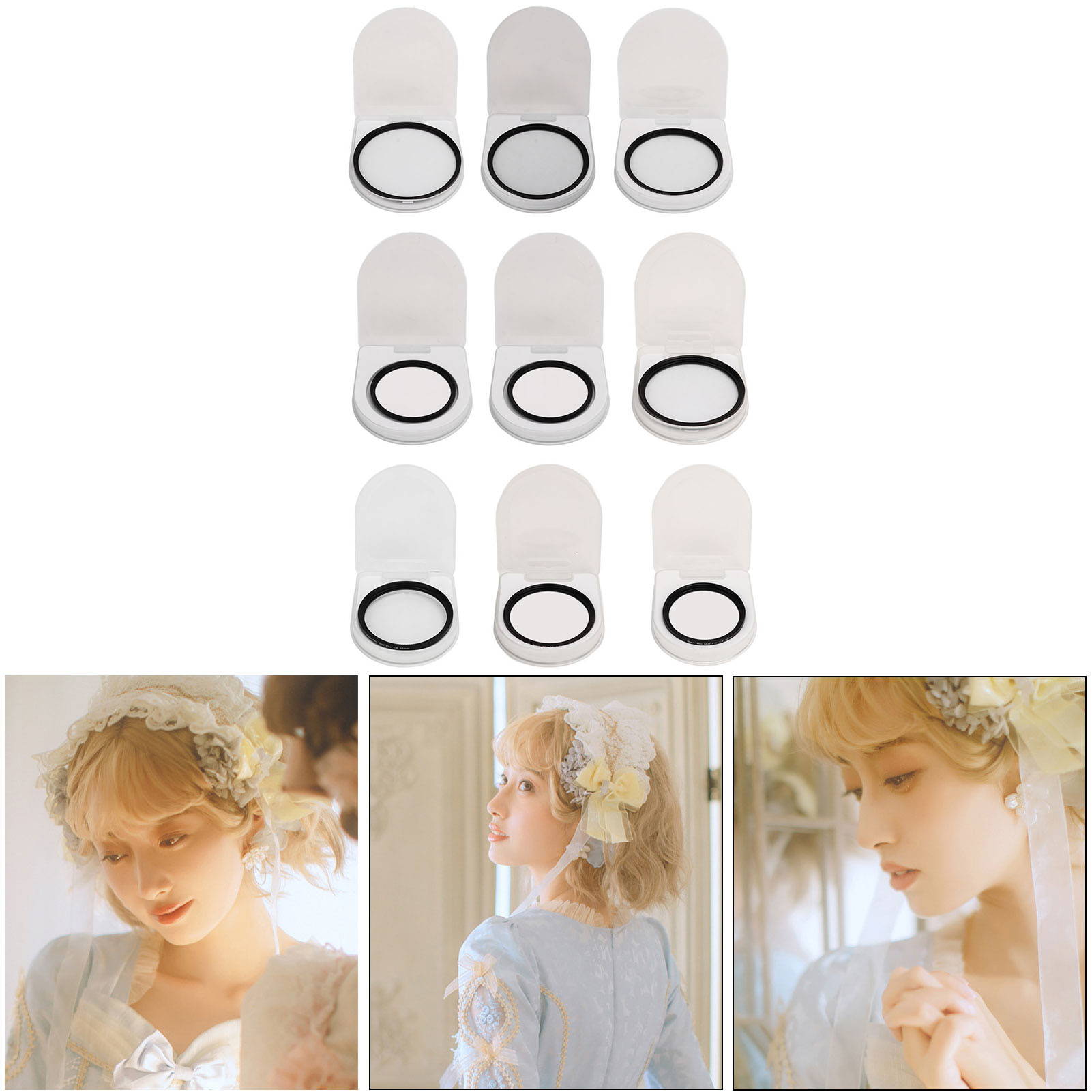1/4 Diffusion Camera Filter Soft Focusing Waterproof SLR Camera Mist Cinemat BEA - Picture 22 of 39