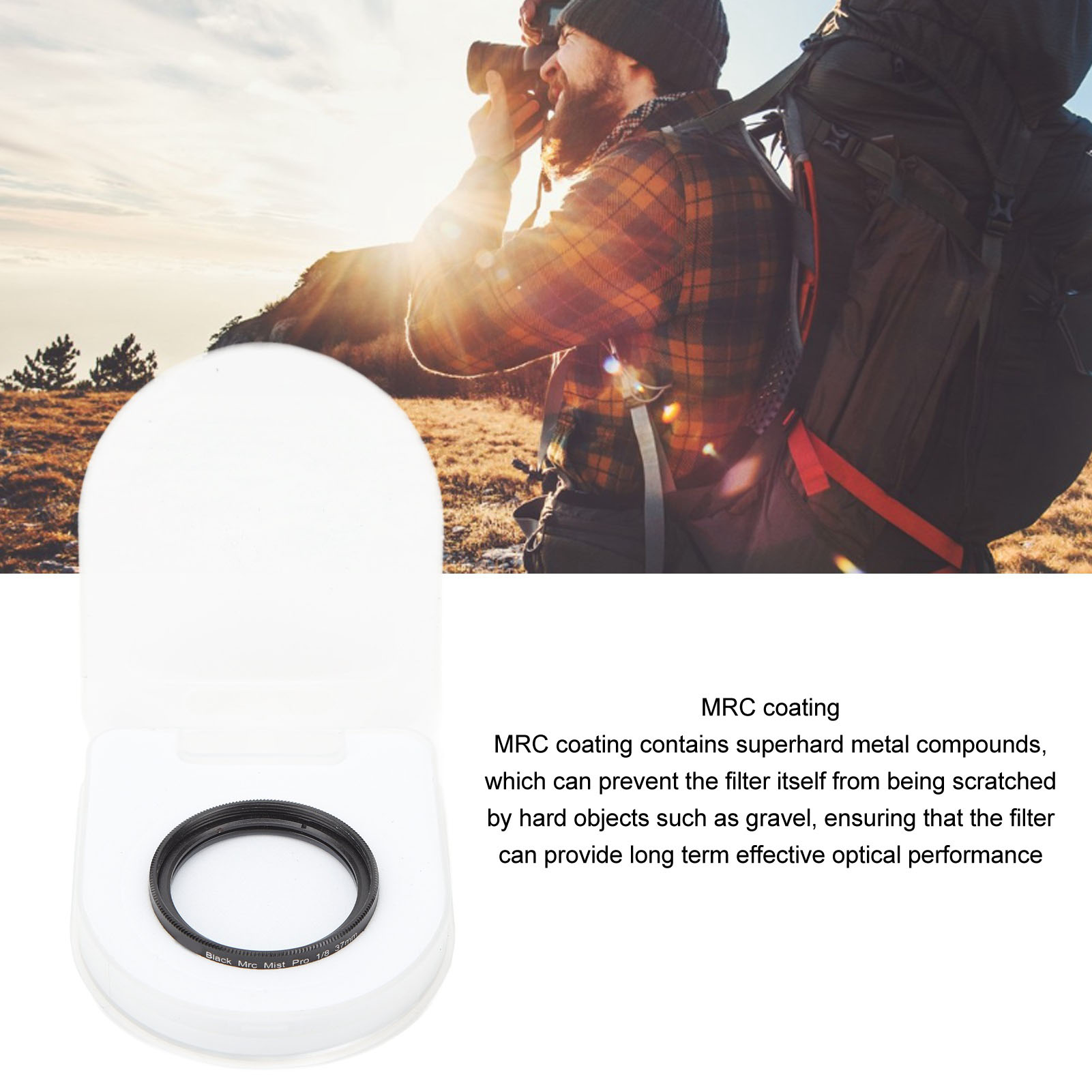 Black Diffusion 1/8 Lens Filter Black Mist Diffusion Lens Filter For Video Hot - Picture 36 of 39