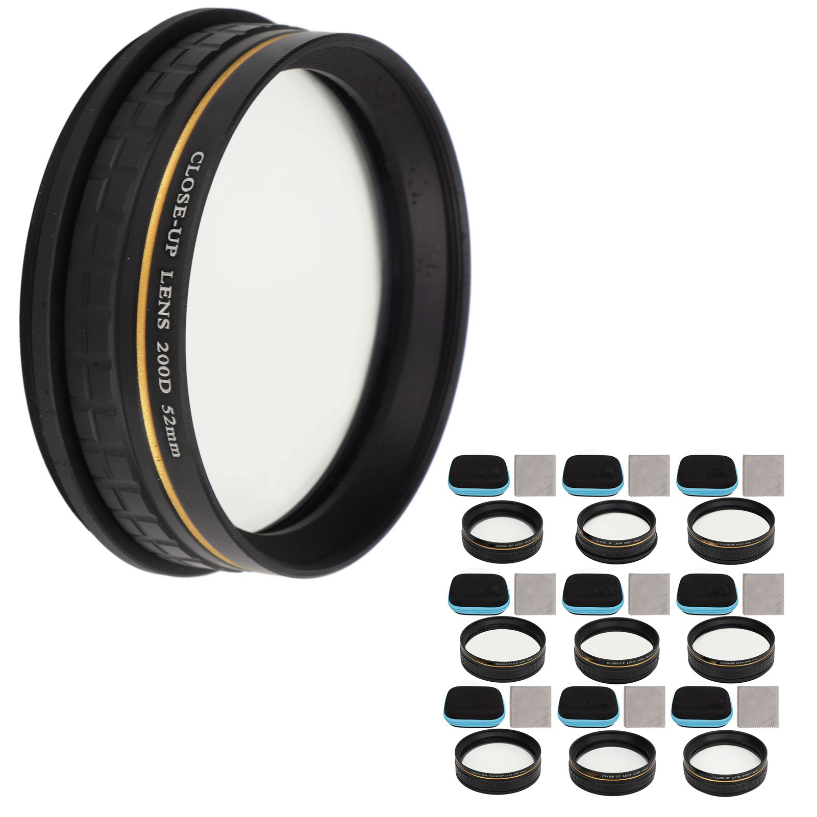 Close Up Lens Optical Glass Macro Close Up Filter For Shooting Flowers Jewelr CT - Picture 25 of 46