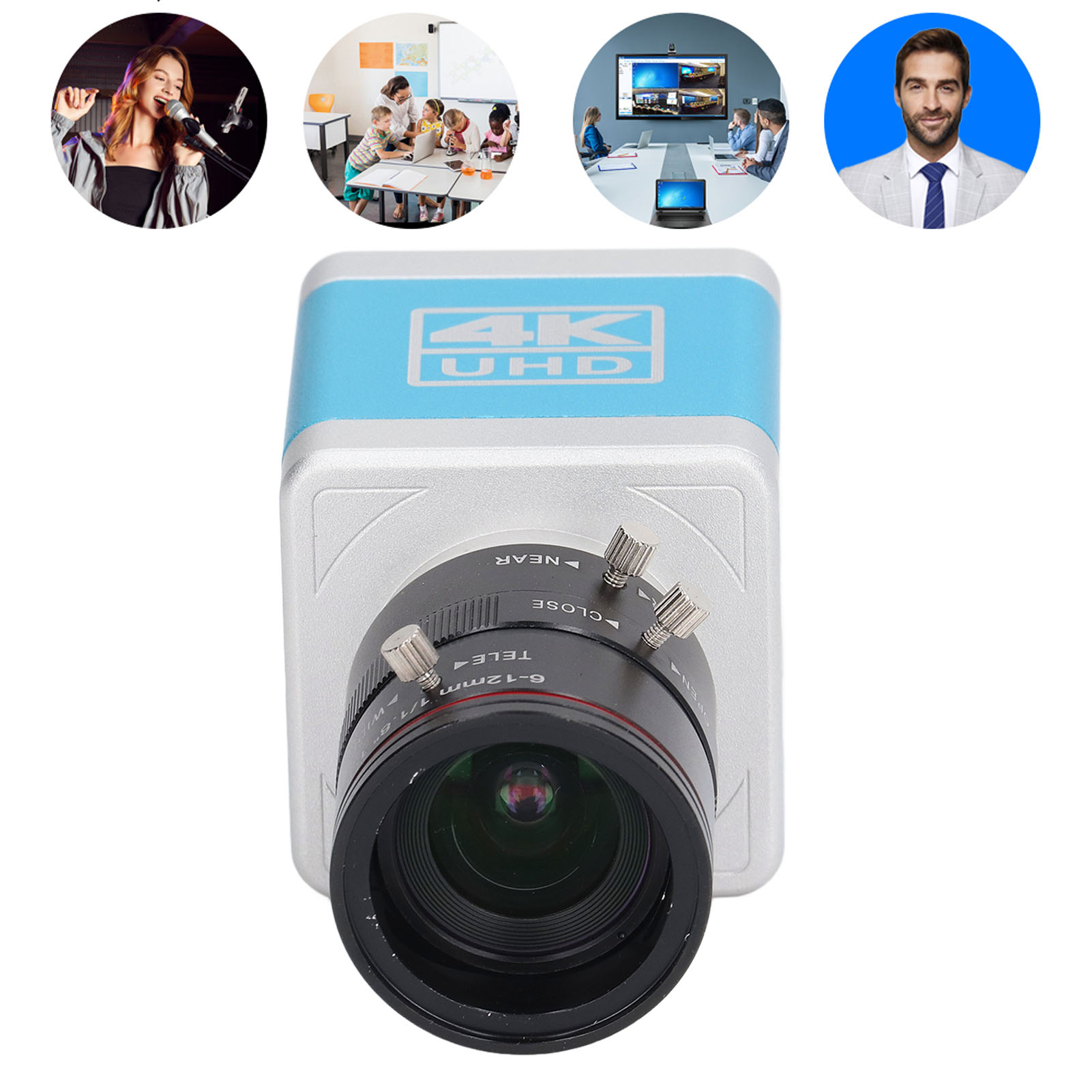 4K 30FPS HD Multimedia Interface Webcam Live USB Webcam With C CS Interface NEW - Afbeelding 17 van 18