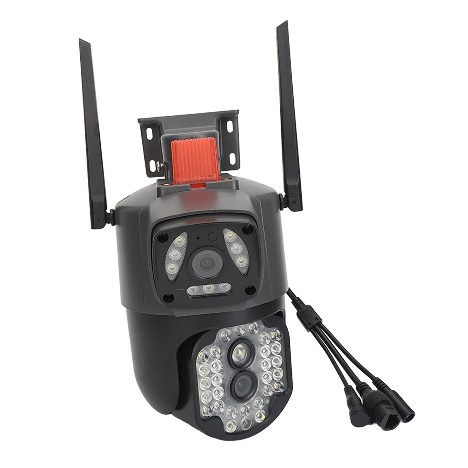 Outdoor Dual Lens Security Camera 1080P Mobile Tracking 360° Rotating WiFi Hot - Picture 32 of 33