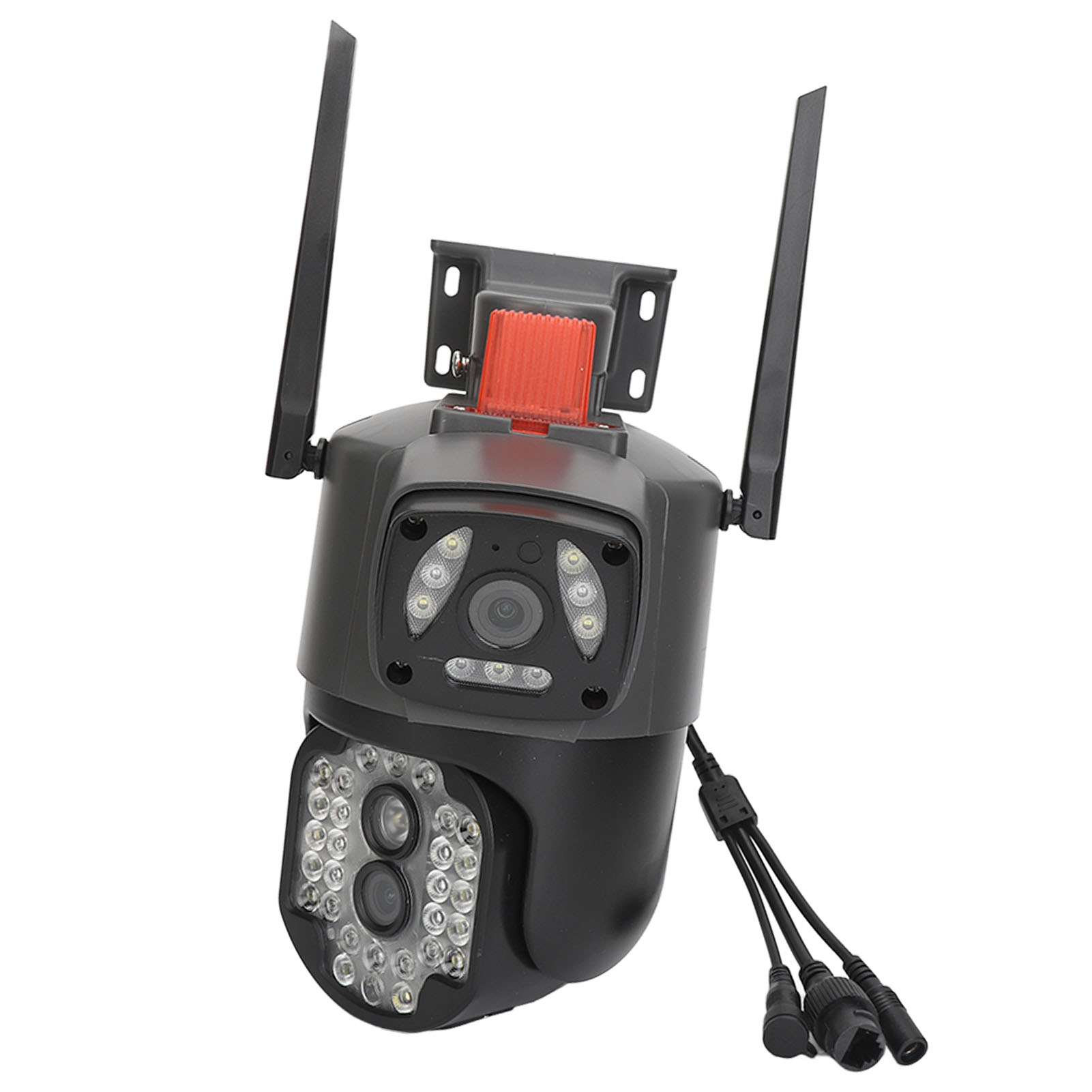 Outdoor Dual Lens Security Camera 1080P Mobile Tracking 360° Rotating WiFi Hot - Picture 25 of 33