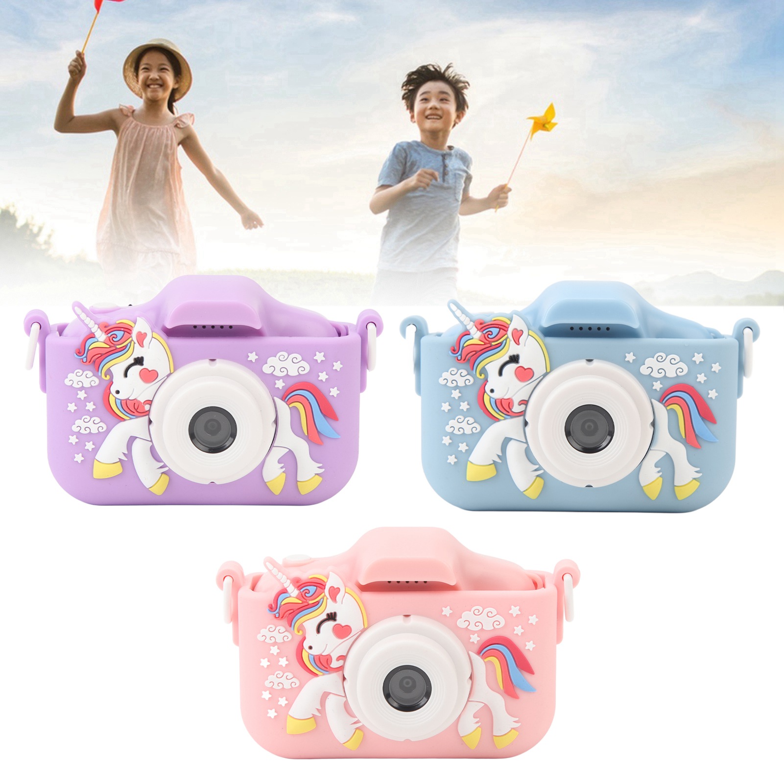 Kids Camera For Boys Girls 20MP HD Dual Camera Children Thumb Camera Photo V PLM - Picture 19 of 21