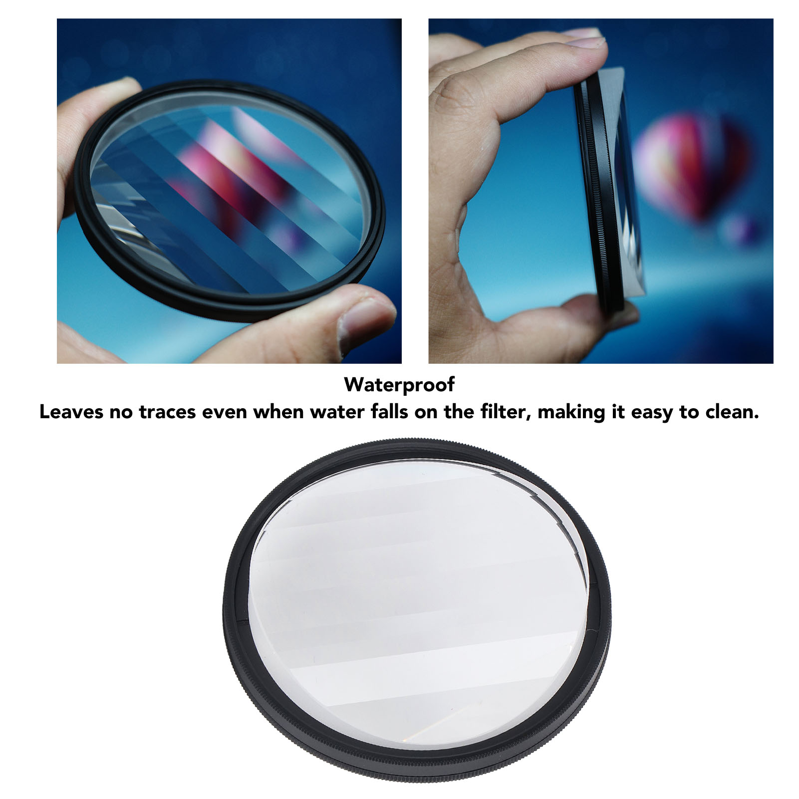 Camera Filter Linear Glass Prism MRC Coating Repeated Color Images Foregroun Kit - Picture 14 of 24