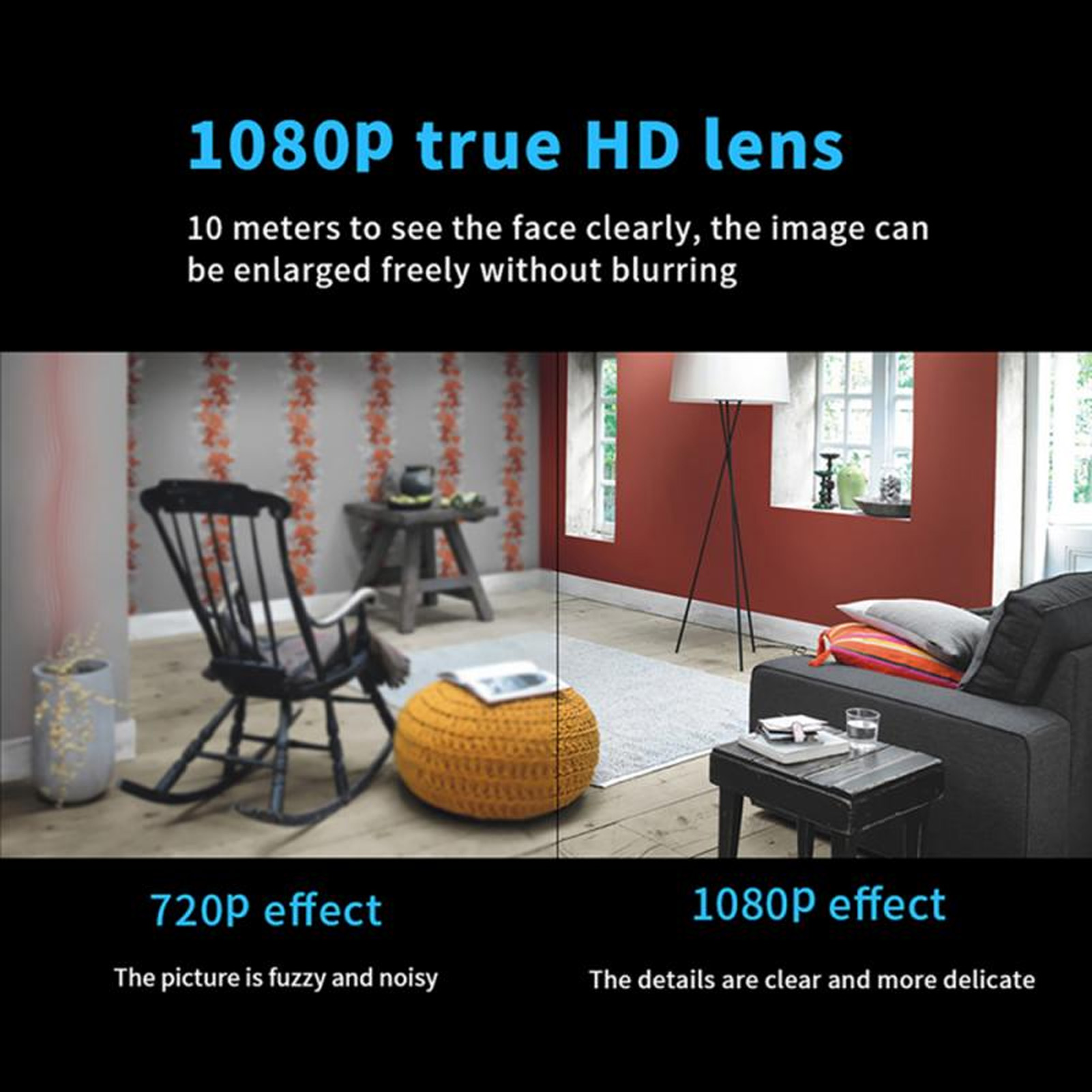 1080P Peephole Camera 2MP Door Viewer Camera WiFi AI Human Detection Night V NEW - Afbeelding 19 van 21
