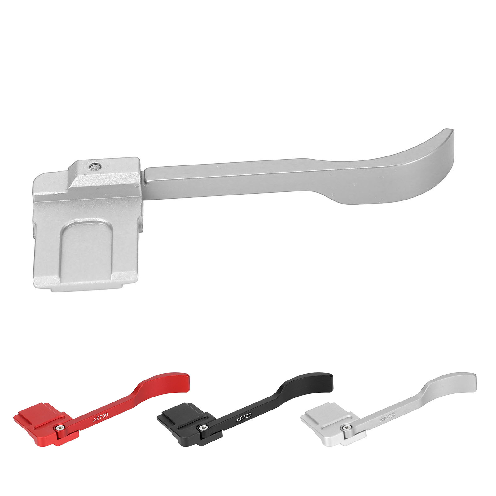 Hot Shoe Thumb Up Rest Hand Grip For A6700 Camera Ergonomic Design CB - Afbeelding 28 van 31