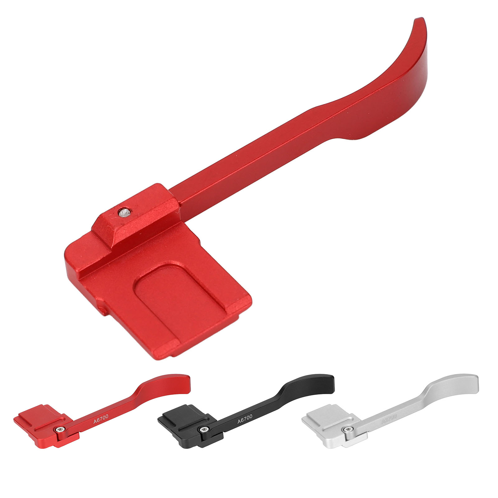 Hot Shoe Thumb Up Rest Hand Grip For A6700 Camera Ergonomic Design CB - Afbeelding 23 van 31