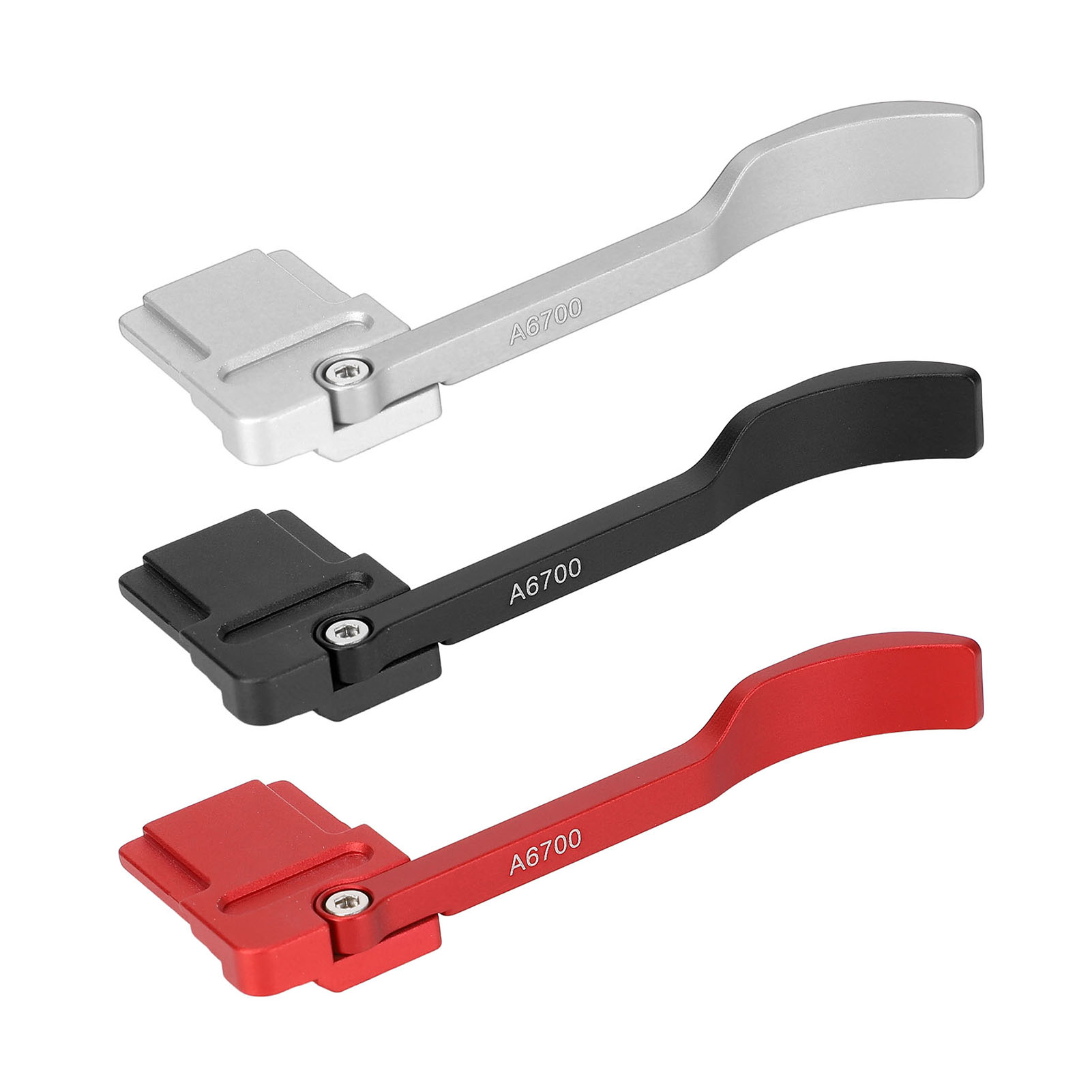 Hot Shoe Thumb Up Rest Hand Grip For A6700 Camera Ergonomic Design CB - Afbeelding 25 van 31