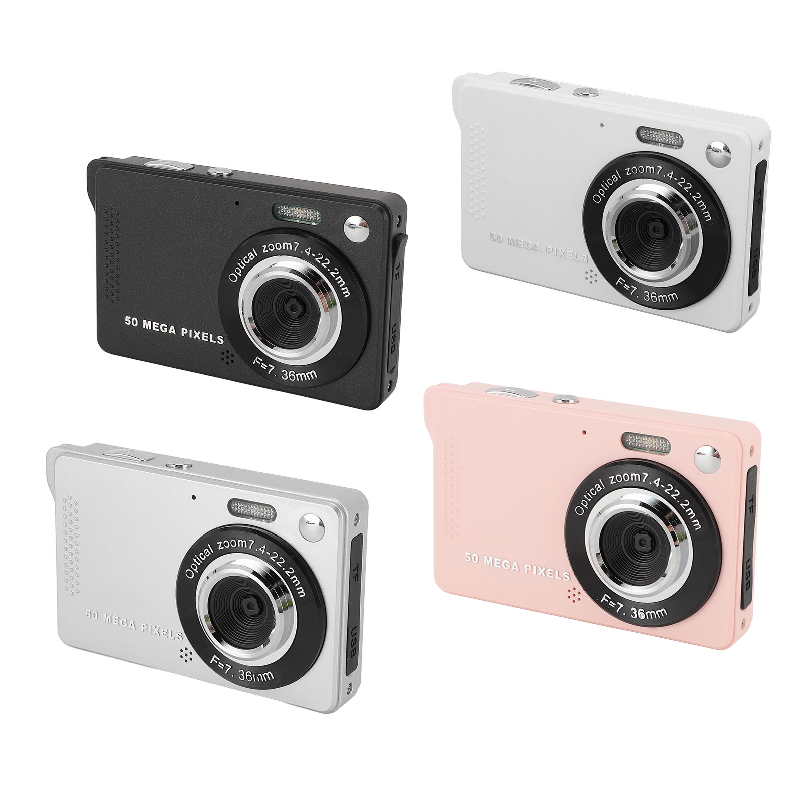 Digital Camera For Teenagers 50 MP 1080P HD 2.8-inch TFT Screen 16x Digital Zoom - Picture 35 of 35