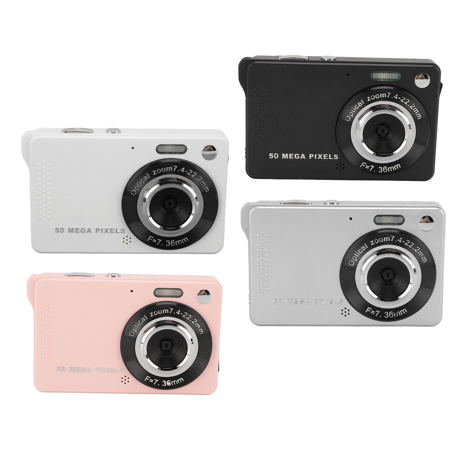 Digital Camera For Teenagers 50 MP 1080P HD 2.8-inch TFT Screen 16x Digital Zoom - Picture 32 of 35