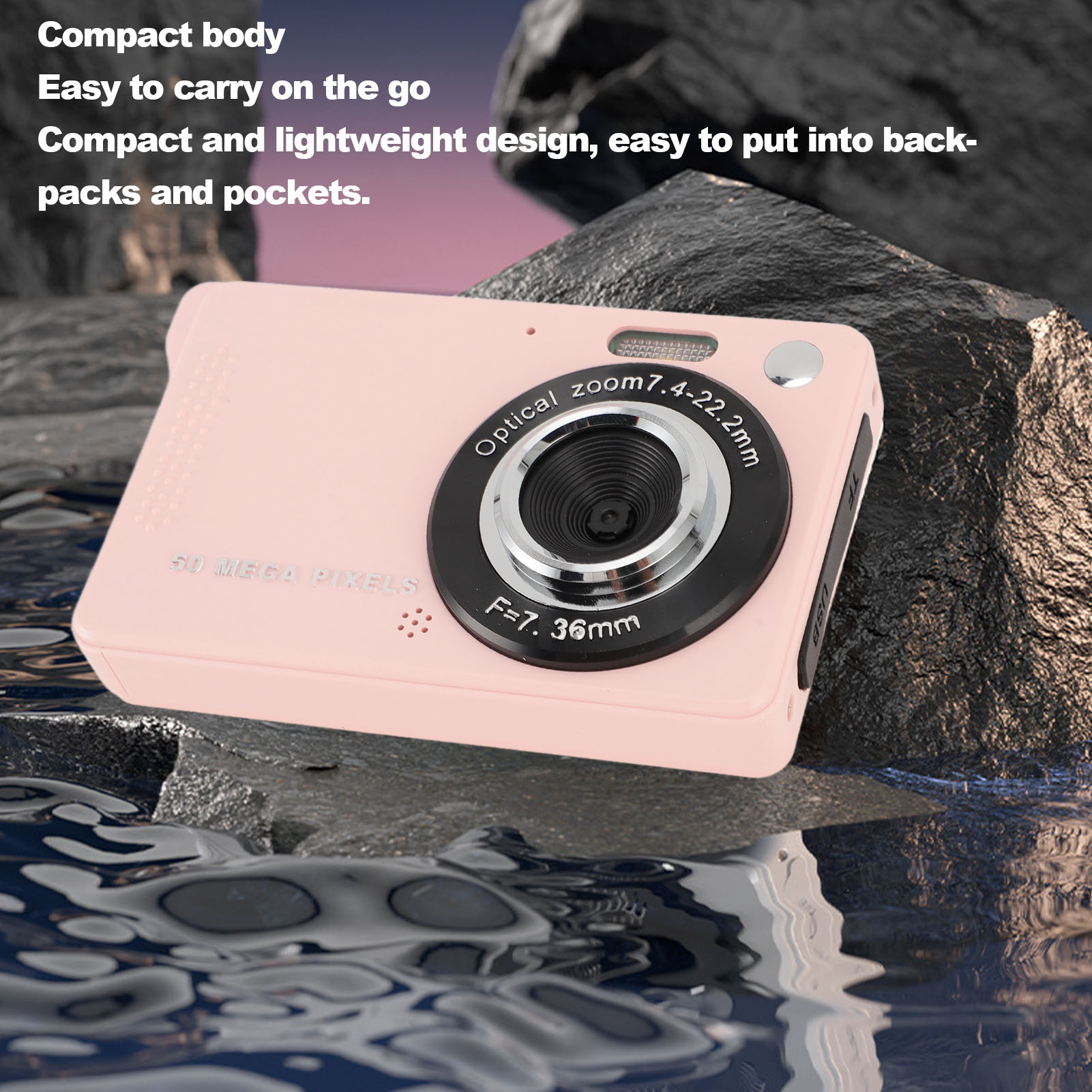 Digital Camera For Teenagers 50 MP 1080P HD 2.8-inch TFT Screen 16x Digital Zoom - Picture 31 of 35