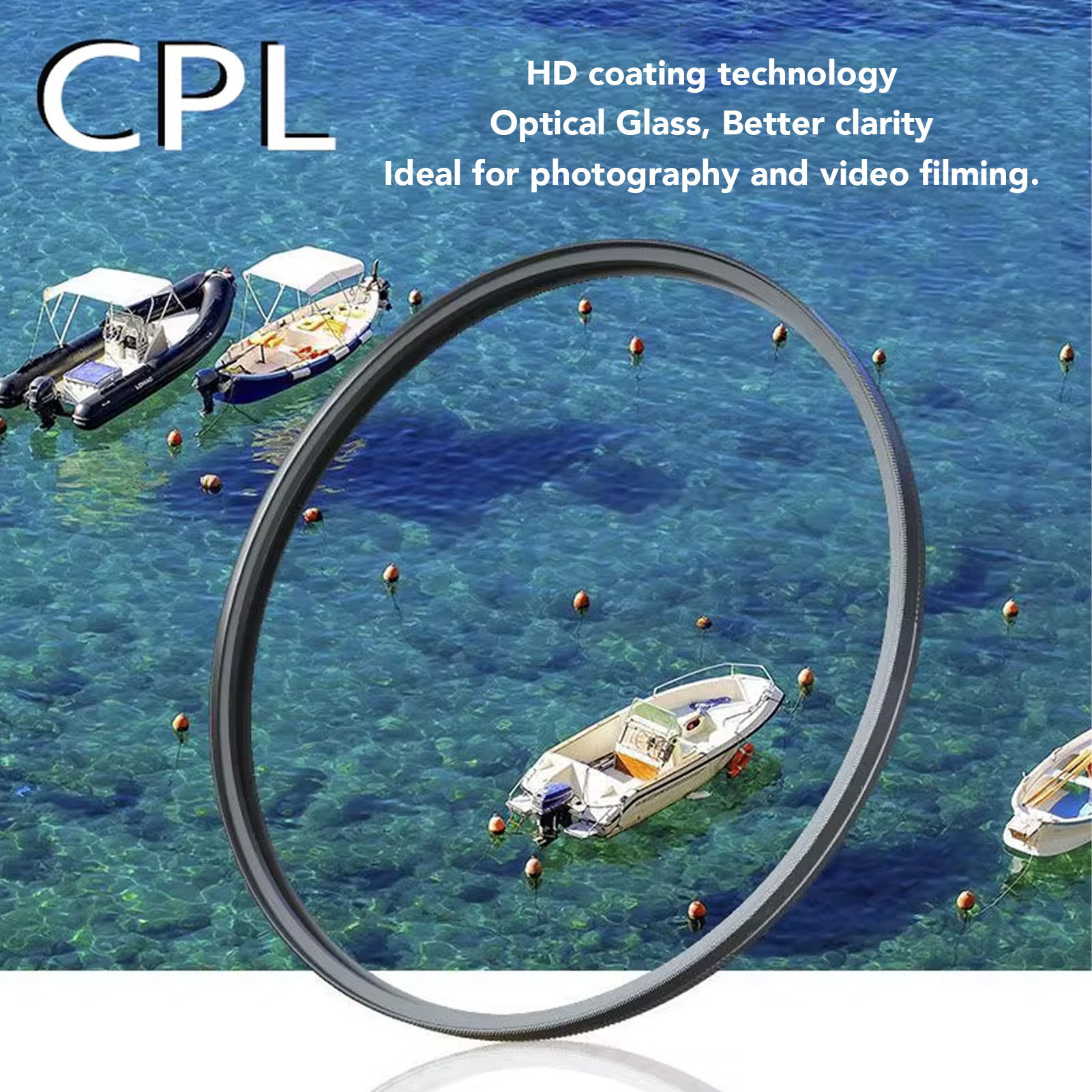 6 Points Star Filter CPL ND8 Lens Filter Kit Aluminum Alloy Frame For Camera - Picture 25 of 33