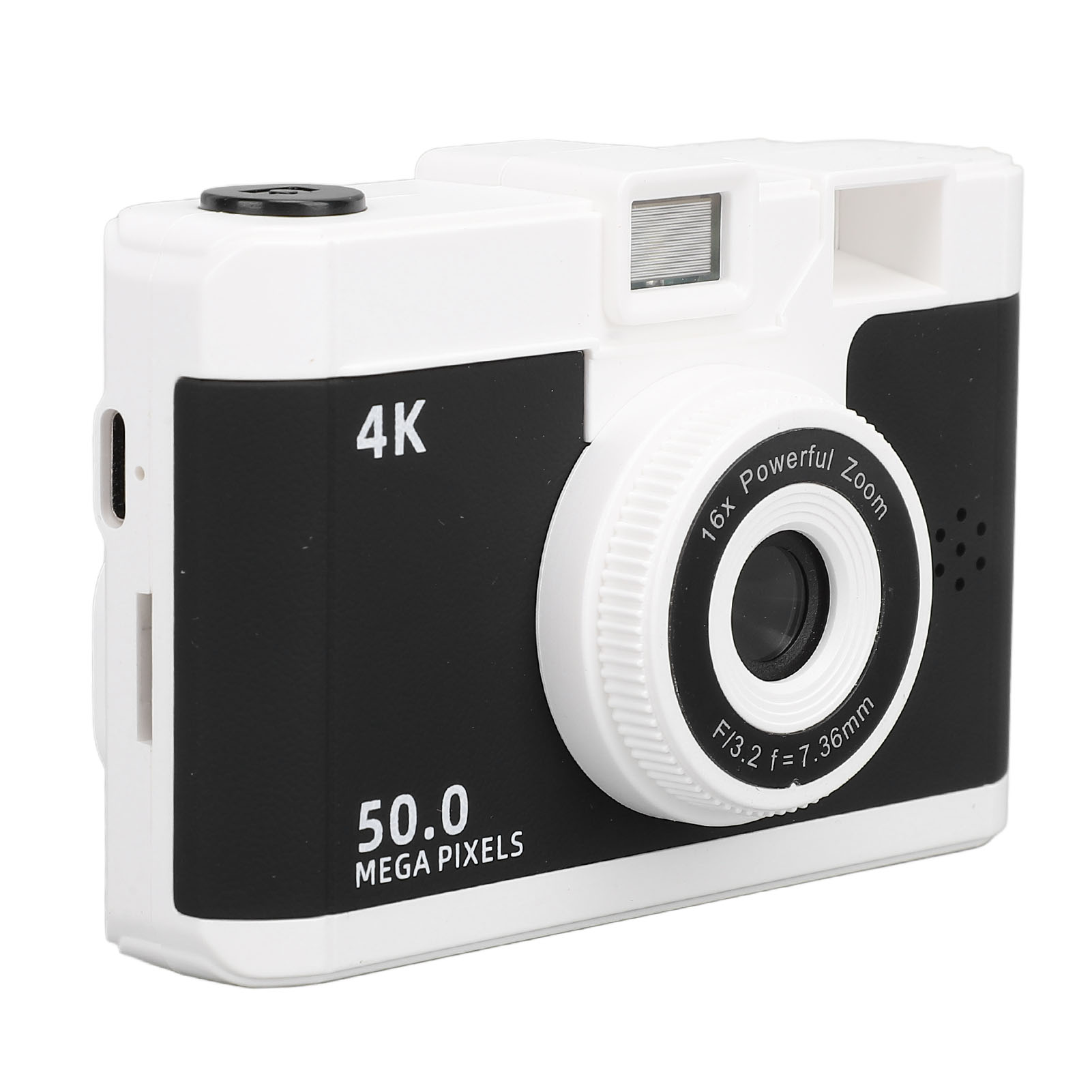 Digital Camera 1080P 50MP HD Dual Lens Wireless 16X Digital Zoom