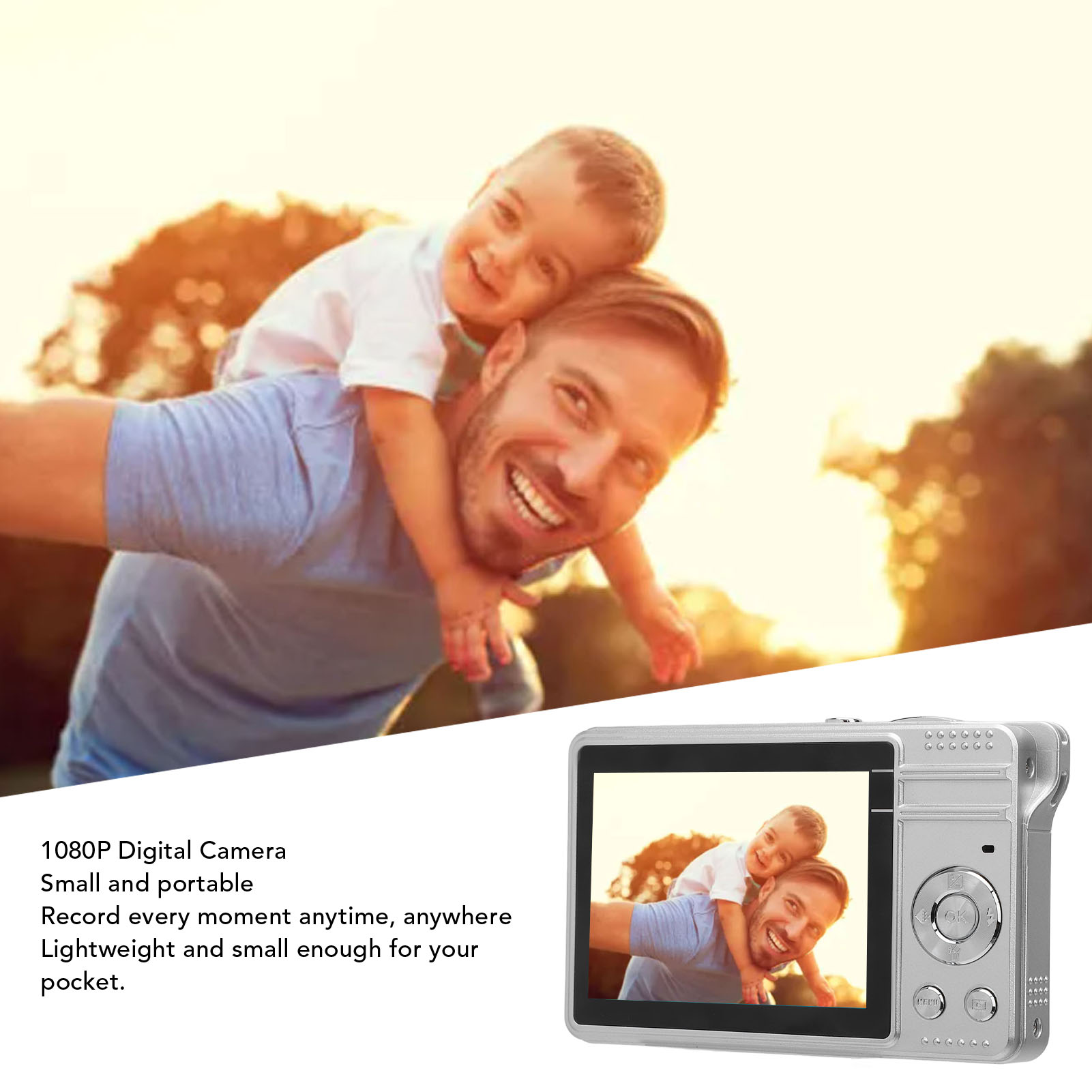1080P 50MP Digital Camera Point And Shoot Camera With 16X Digital Zoom 2.8 - Picture 16 of 21