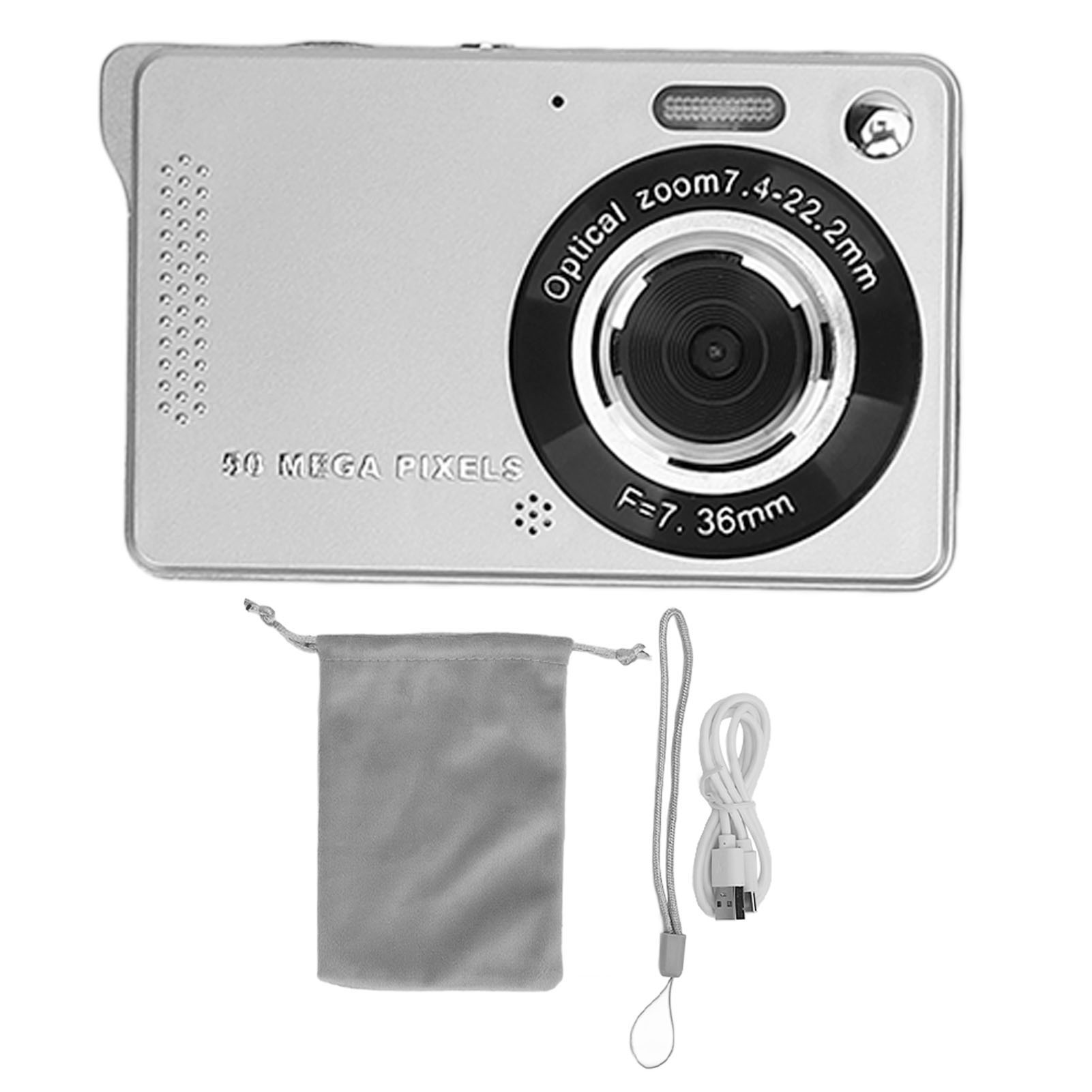 1080P 50MP Digital Camera Point And Shoot Camera With 16X Digital Zoom 2.8 - Picture 17 of 21