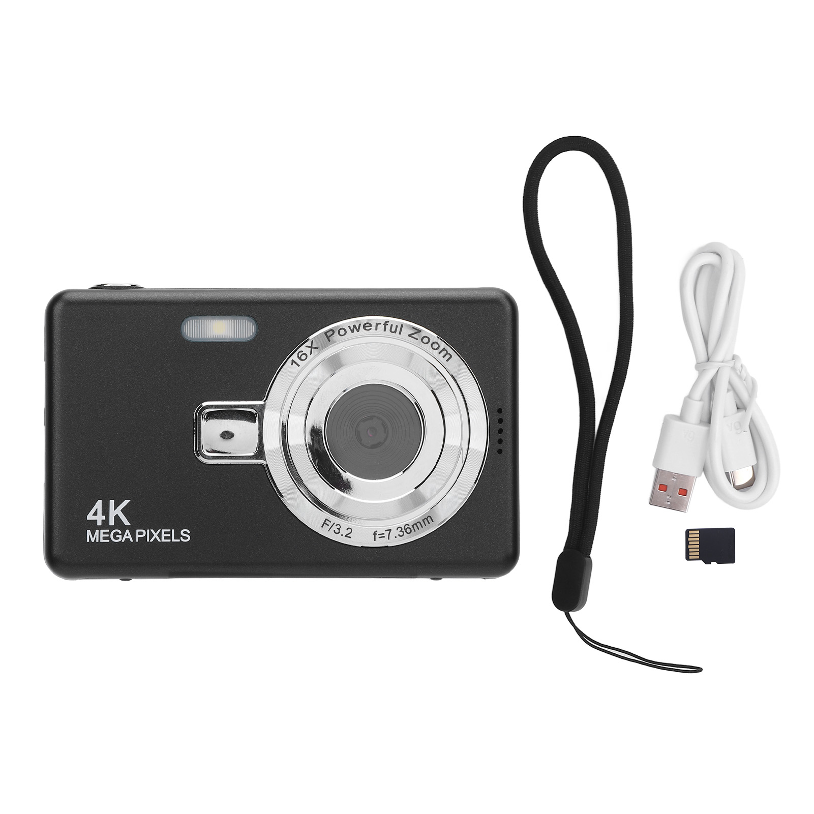 2.4inch Digital Camera Anti Shake 16X Zoom 50MP Photos 4K Video Camera With Kit - Picture 17 of 21