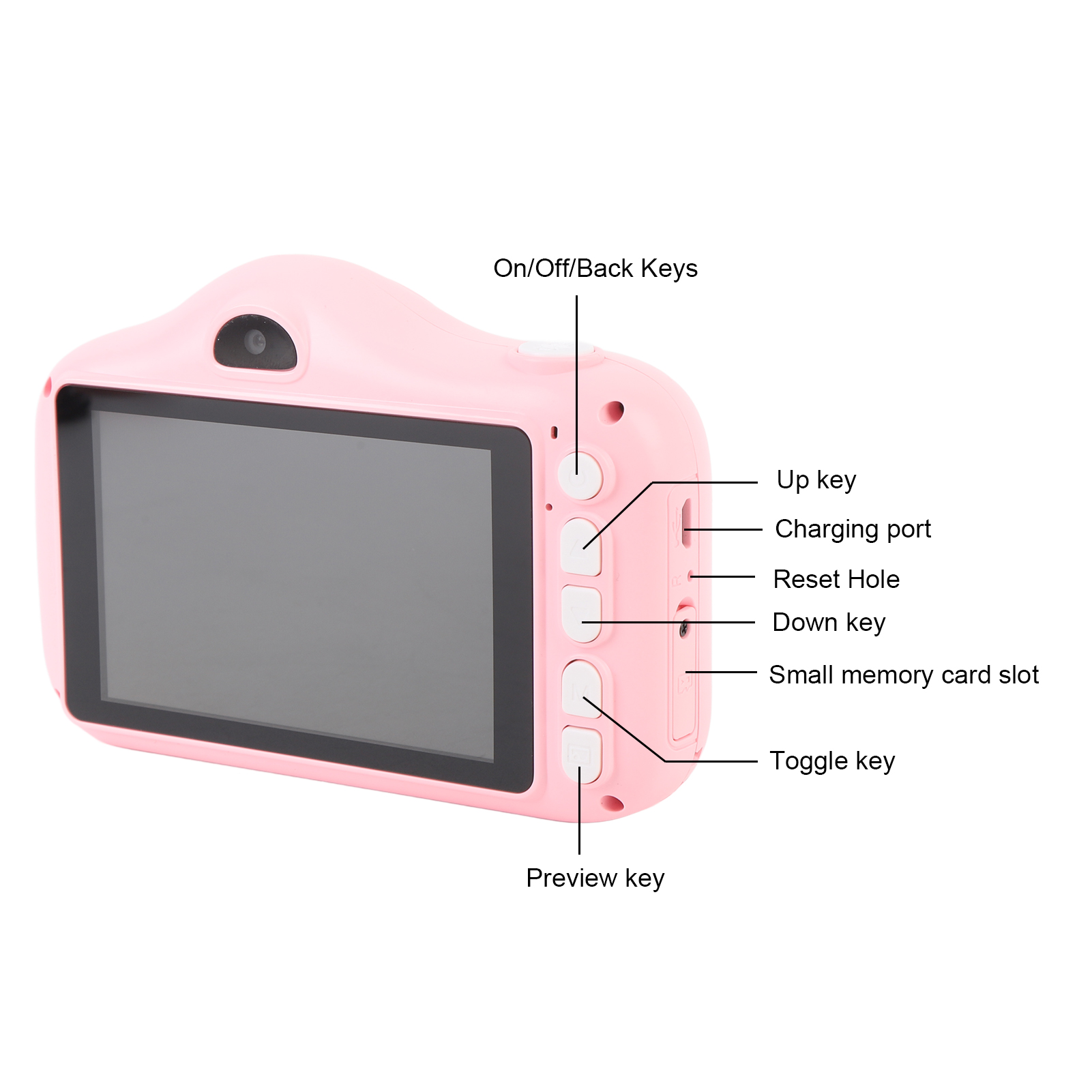 Hot Cute Digital Camera 40MP Front And Rear Dual Lens Autofocus Compact Camera - Picture 27 of 30