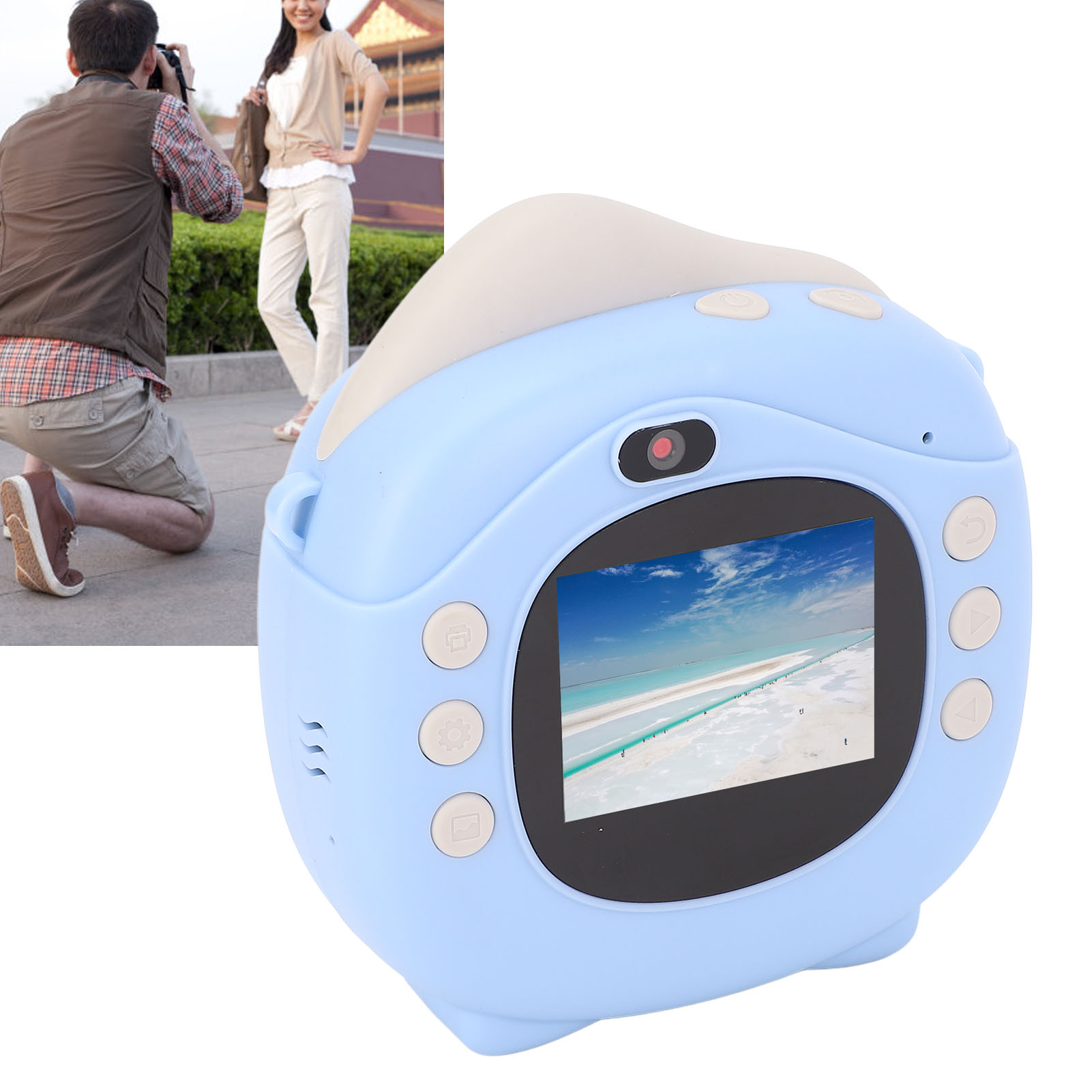 Hot Thermal Instant Print Camera With Printable Papers 12MP 2 Inch IPS Screen L - Picture 25 of 33