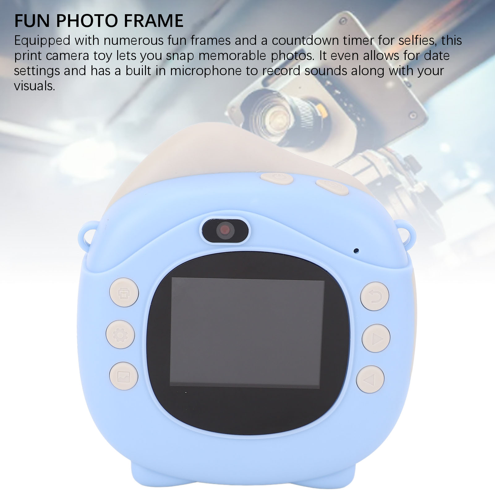 Hot Thermal Instant Print Camera With Printable Papers 12MP 2 Inch IPS Screen L - Picture 26 of 33