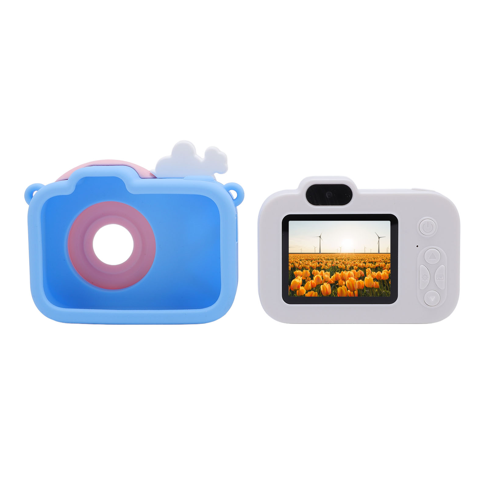 Dual Lens 1080P Digital Camera Auto Focus Compact Small Camera Play Music G Kit - Picture 19 of 21
