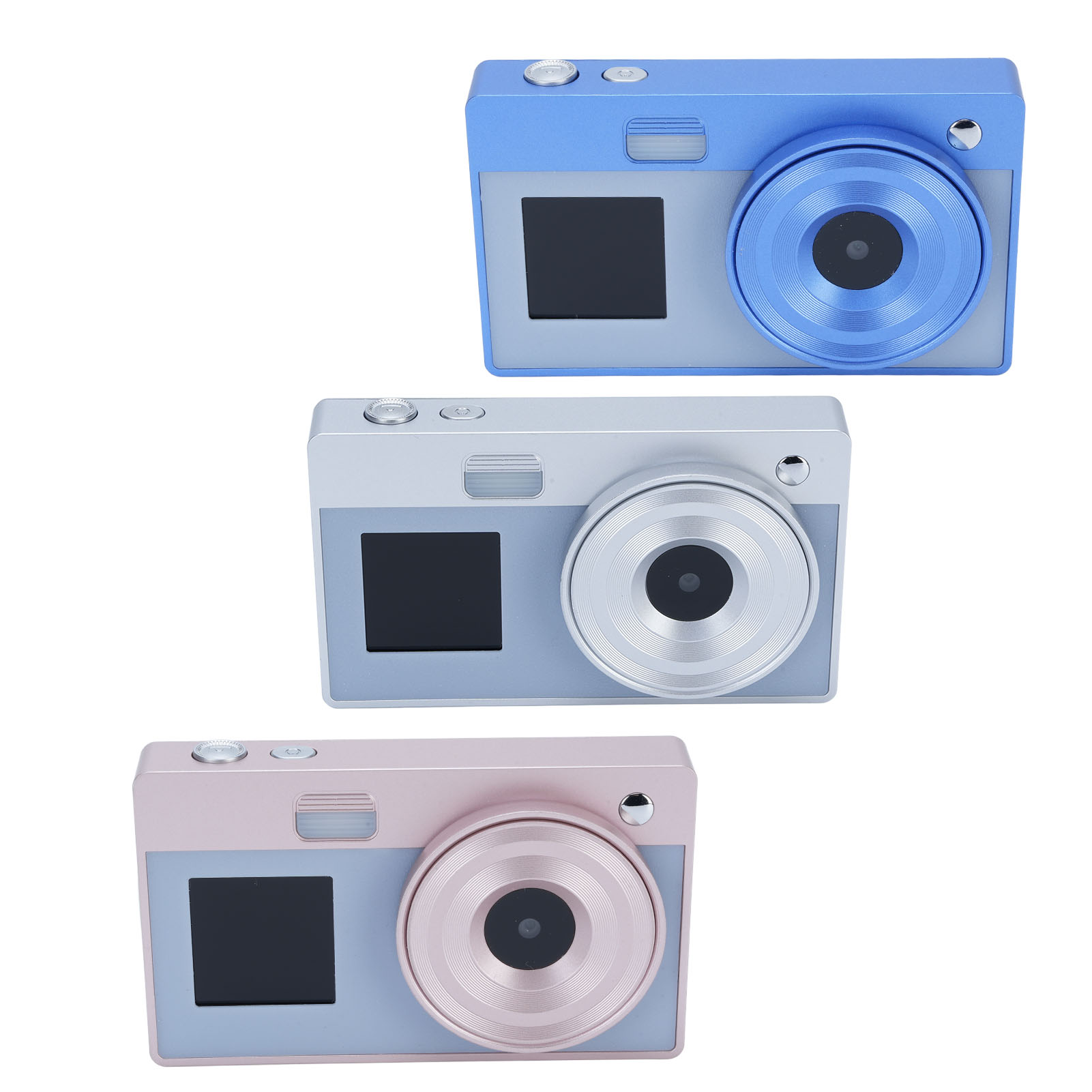 1080P Digital Camera 48MP Autofocus Compact Point And Shoot Camera 16X Zoom For