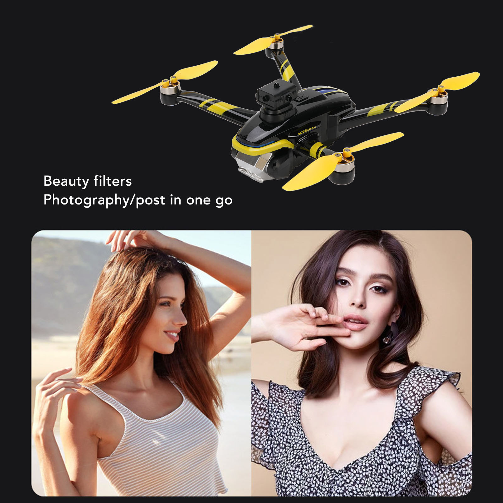 Remote Control Drone With Screen 4K High Definition Camera Smart Obstacle Av - Picture 15 of 18