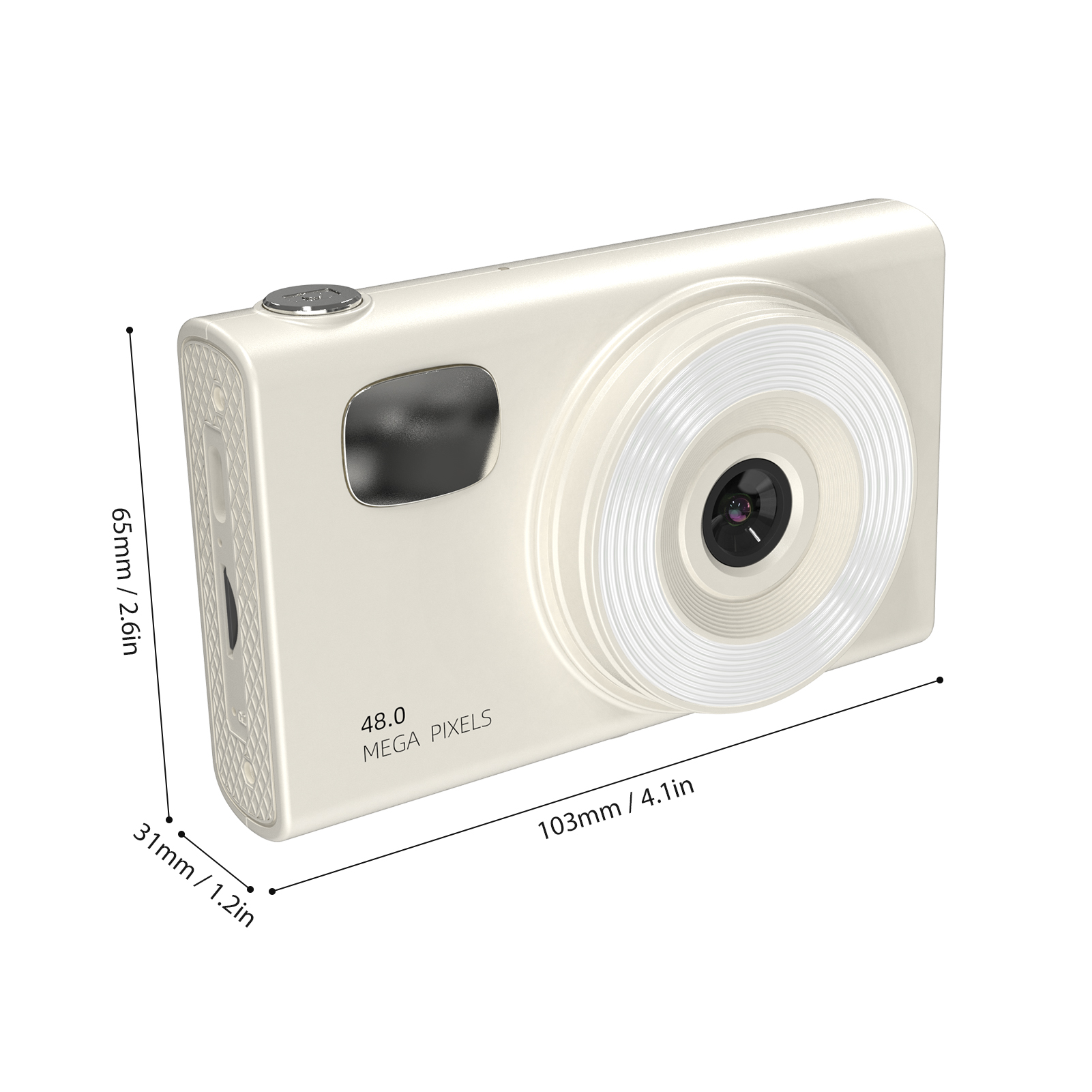 1080P Digital Camera Digital Video Camera 48MP 2.8 Inch Screen