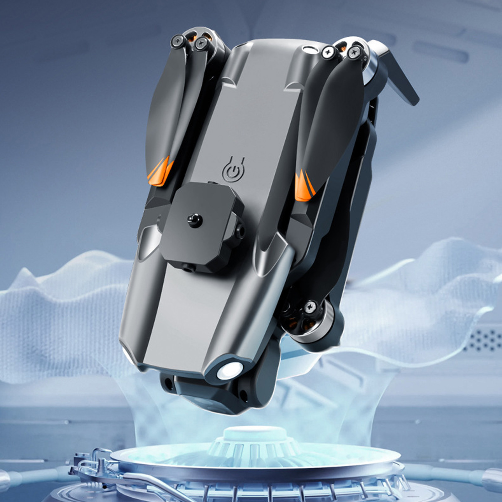 Drone Dual Camera Intelligent Obstacle Avoidance Optical Hovering GPS - Photo 29 sur 30