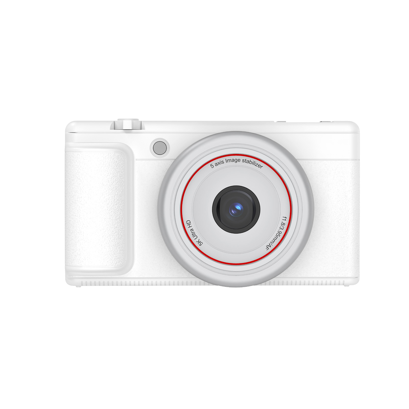 5K Digital Camera 80MP Auto Focus Stabilization 180 Degree Flip