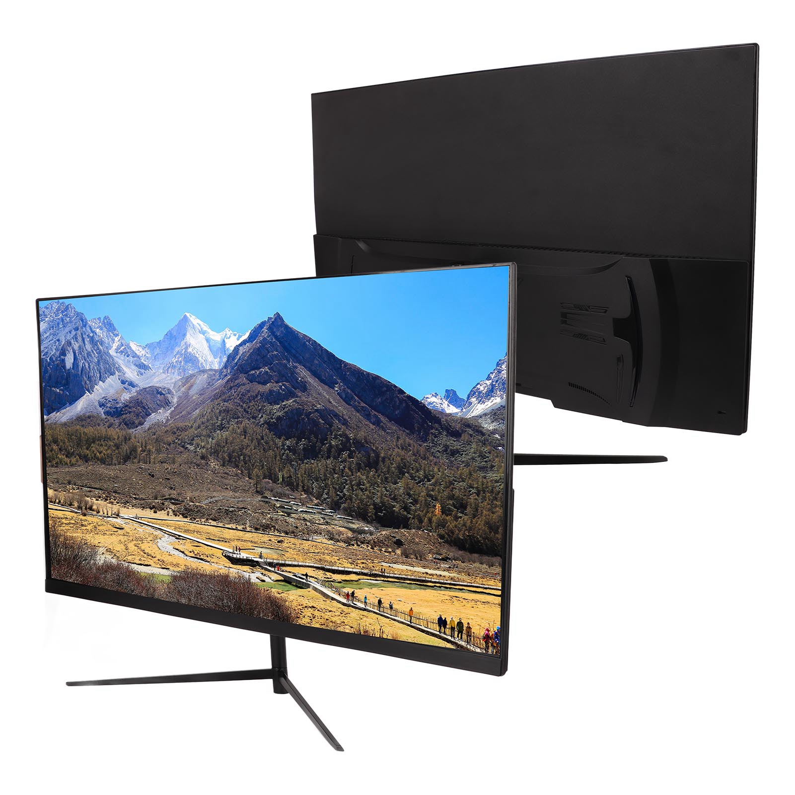 27in Computer Monitor LCD Screen Display With VGA DC HD Multimedia Interface NEW - Afbeelding 20 van 21