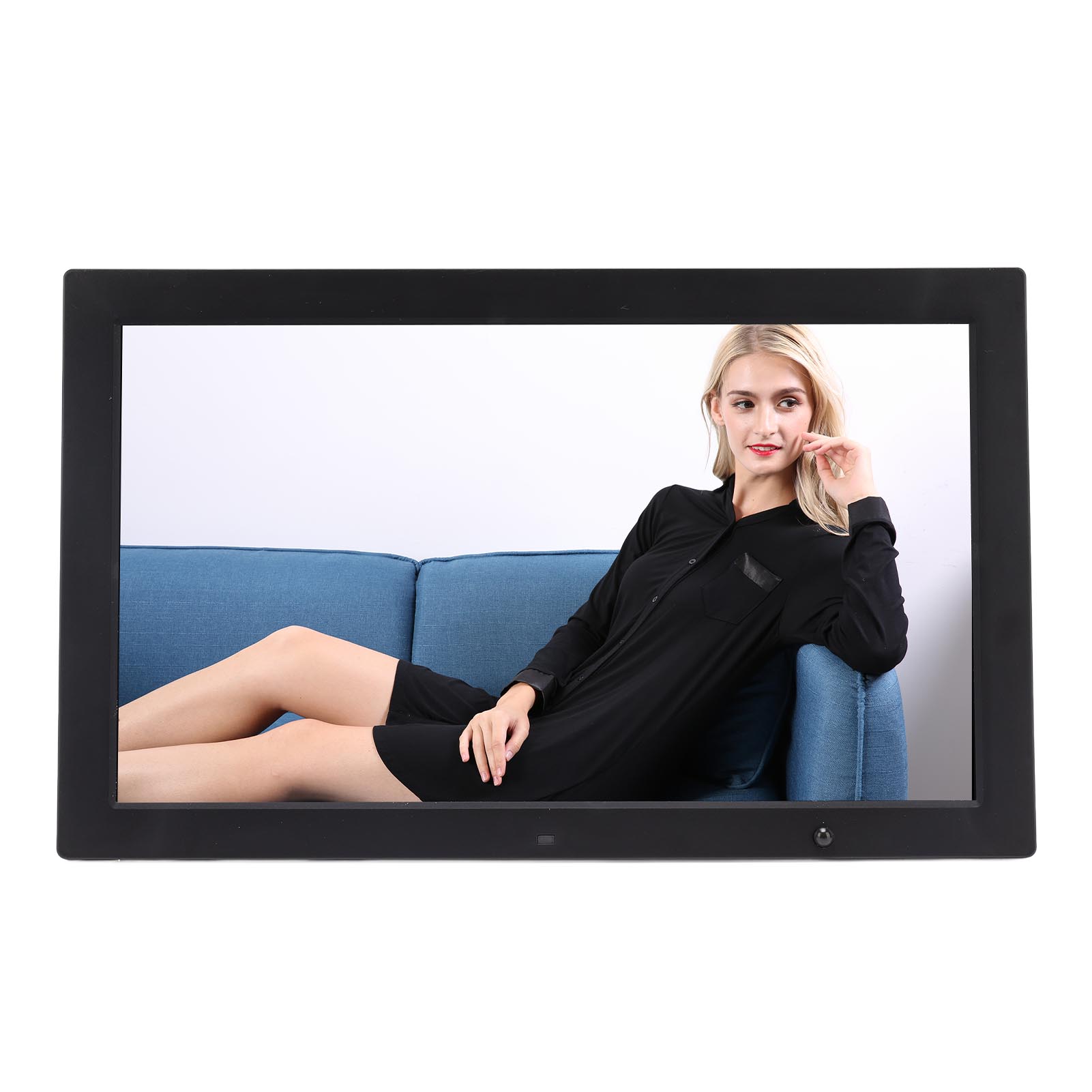 18in Digital Photo Frame Multifunction HD Electronic Picture Frame With Body IDS - Picture 15 of 21