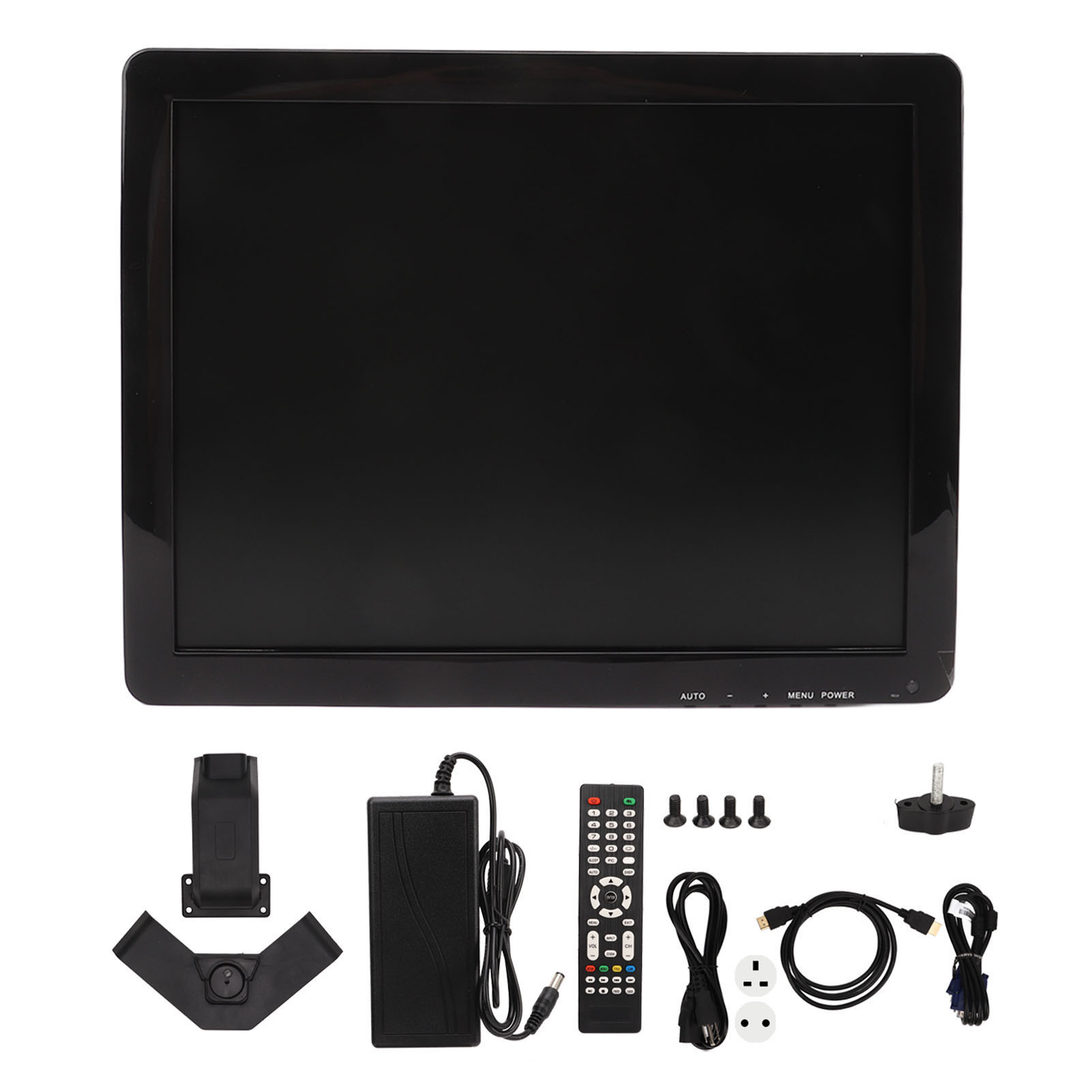 15in TFT LCD Monitor With VGA HD Multimedia AV BNC USB DC Input Interface Po NEW - Afbeelding 13 van 18