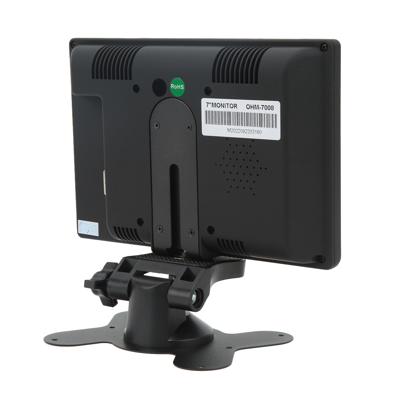 7in TFT LED Monitor VGA AV DC HD Multimedia Interface Color Screen With Dual NEW - Afbeelding 16 van 18
