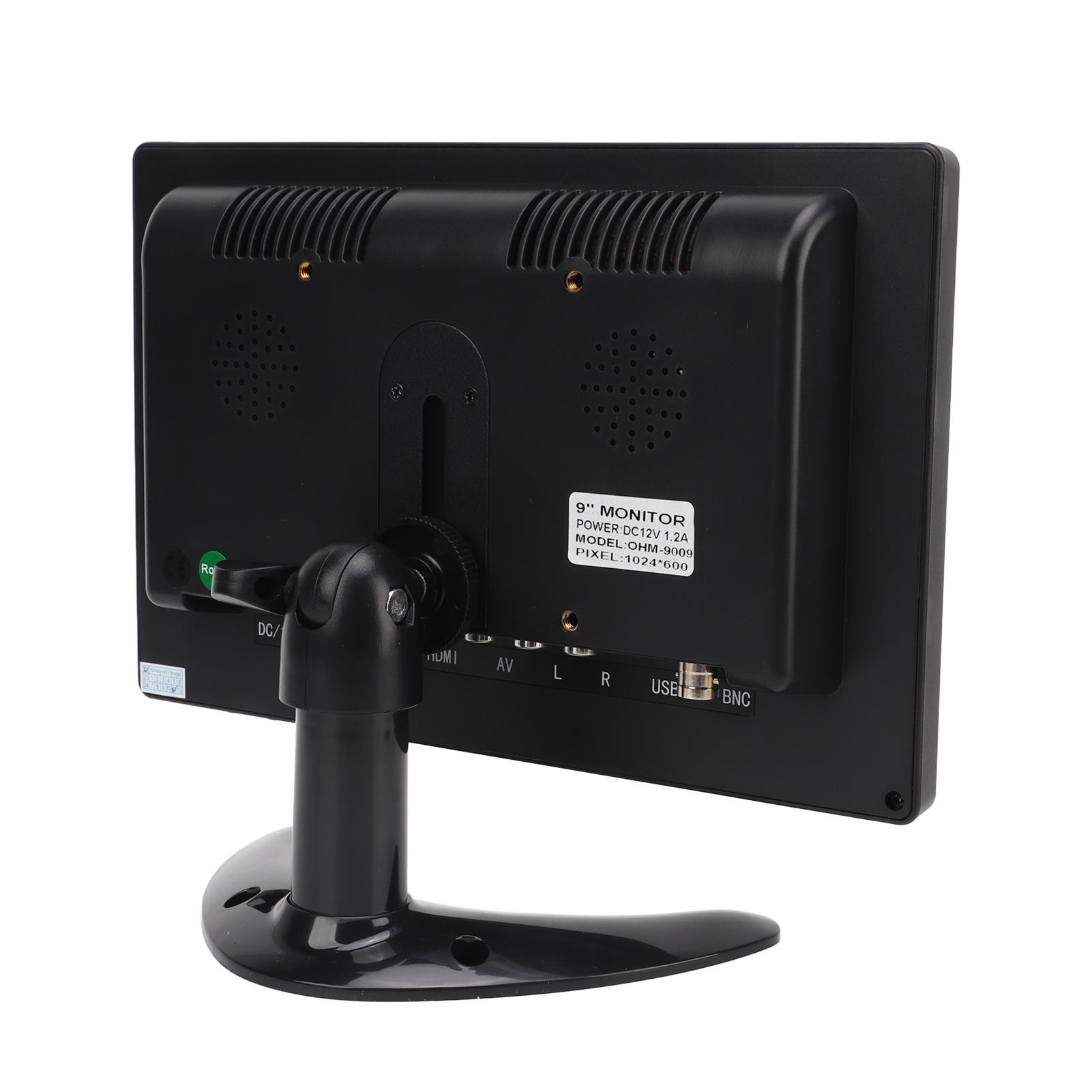 9in TFT LCD Computer Monitor With Multi Input Interface Speaker HD Color Gami CB - Afbeelding 26 van 30