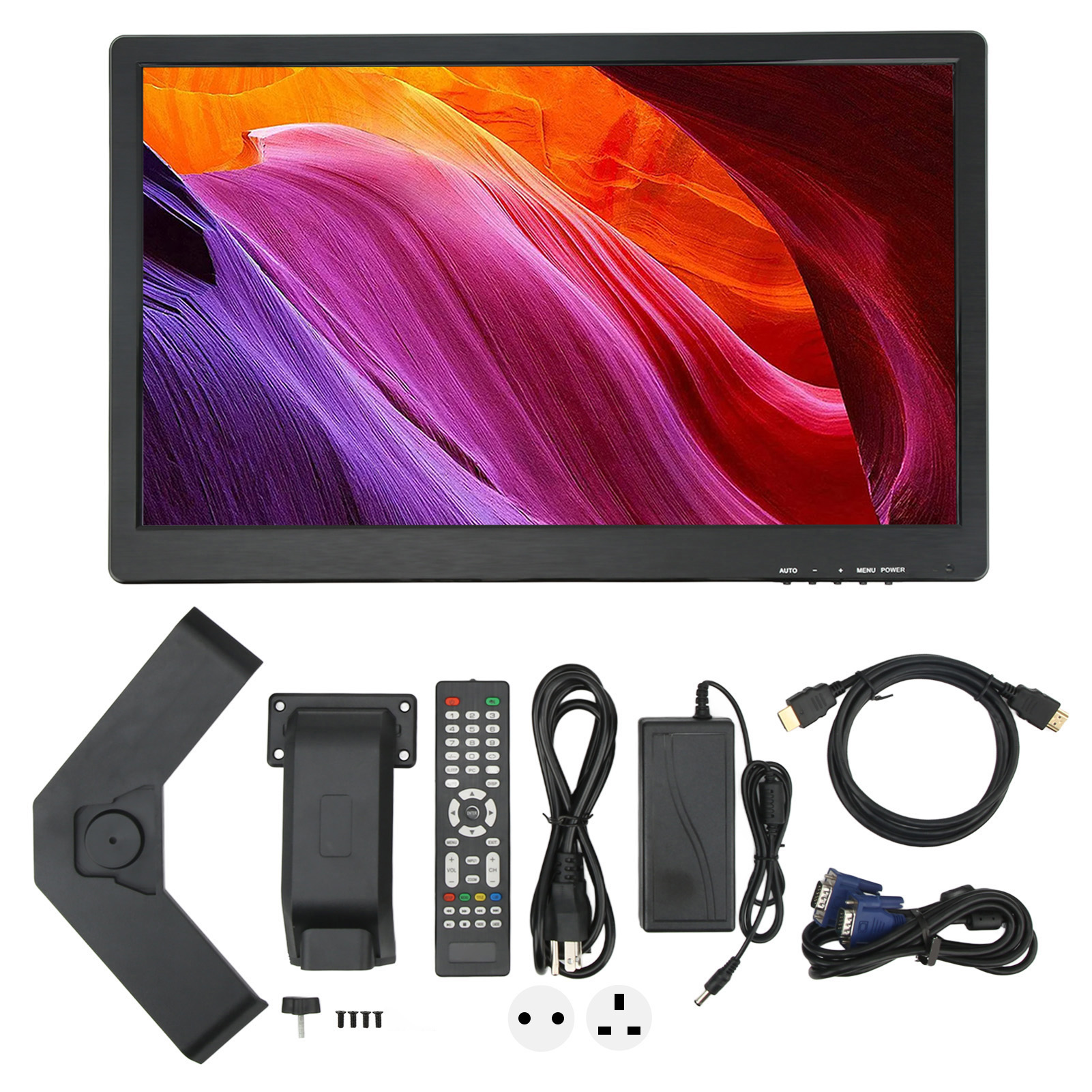 21.5in LED Monitor HD Color Screen Display With VGA HD Multimedia AV BNC USB NEW - Afbeelding 21 van 21