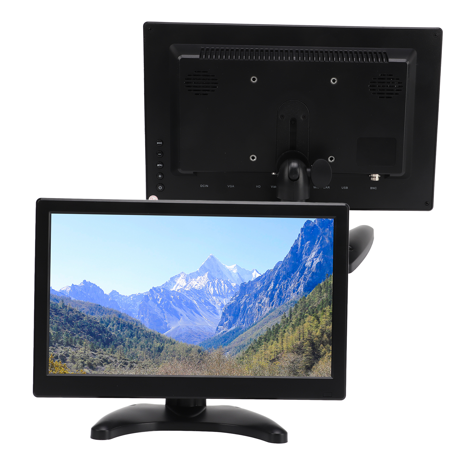 11.6in LCD Monitor With VGA HD Multimedia Interface Portable 1080P HD Color D FY - Afbeelding 30 van 33