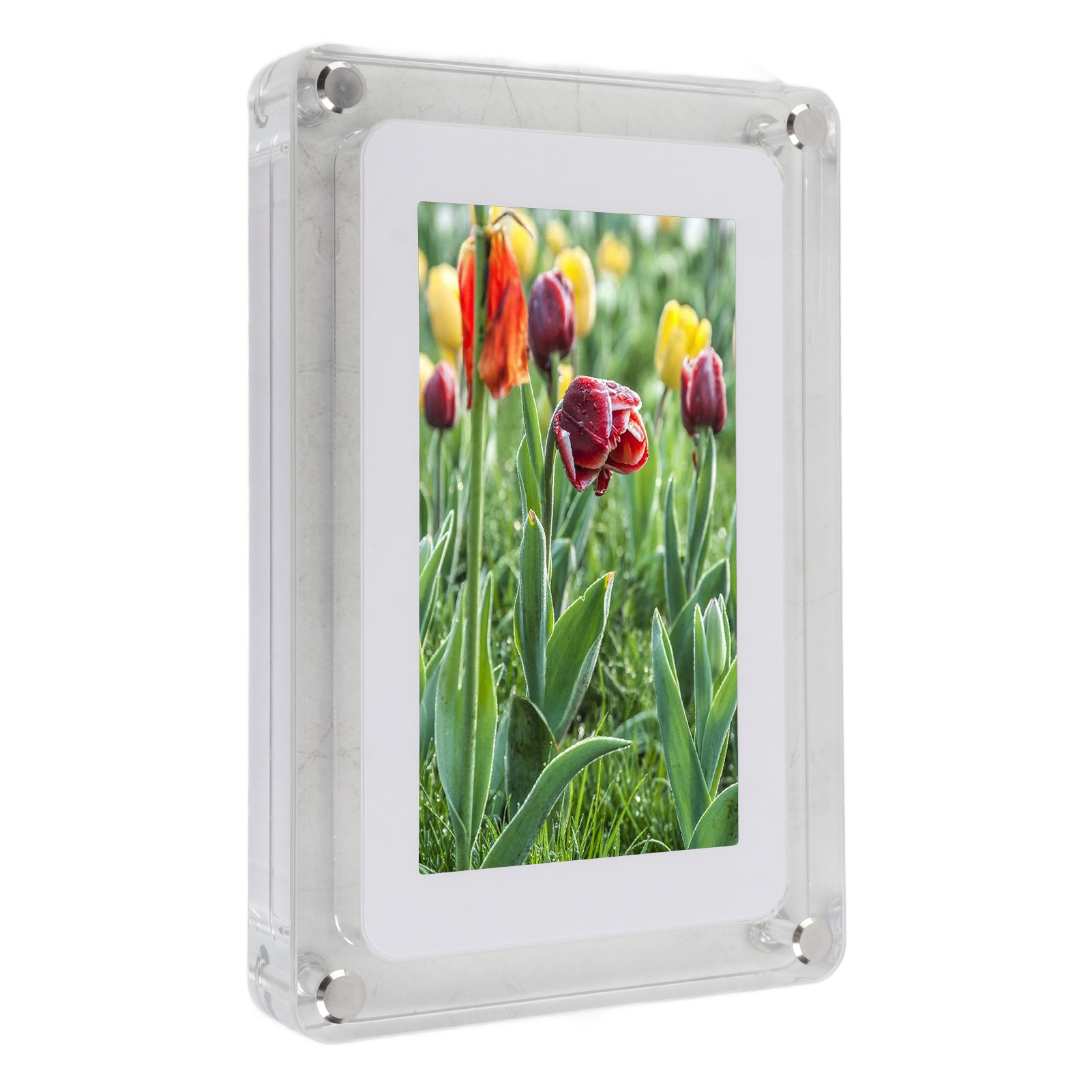 Video Picture Frame 5 In IPS Screen Type C 4GB 1000 Mah 100‑240V Digital Pic BEA - Picture 15 of 21