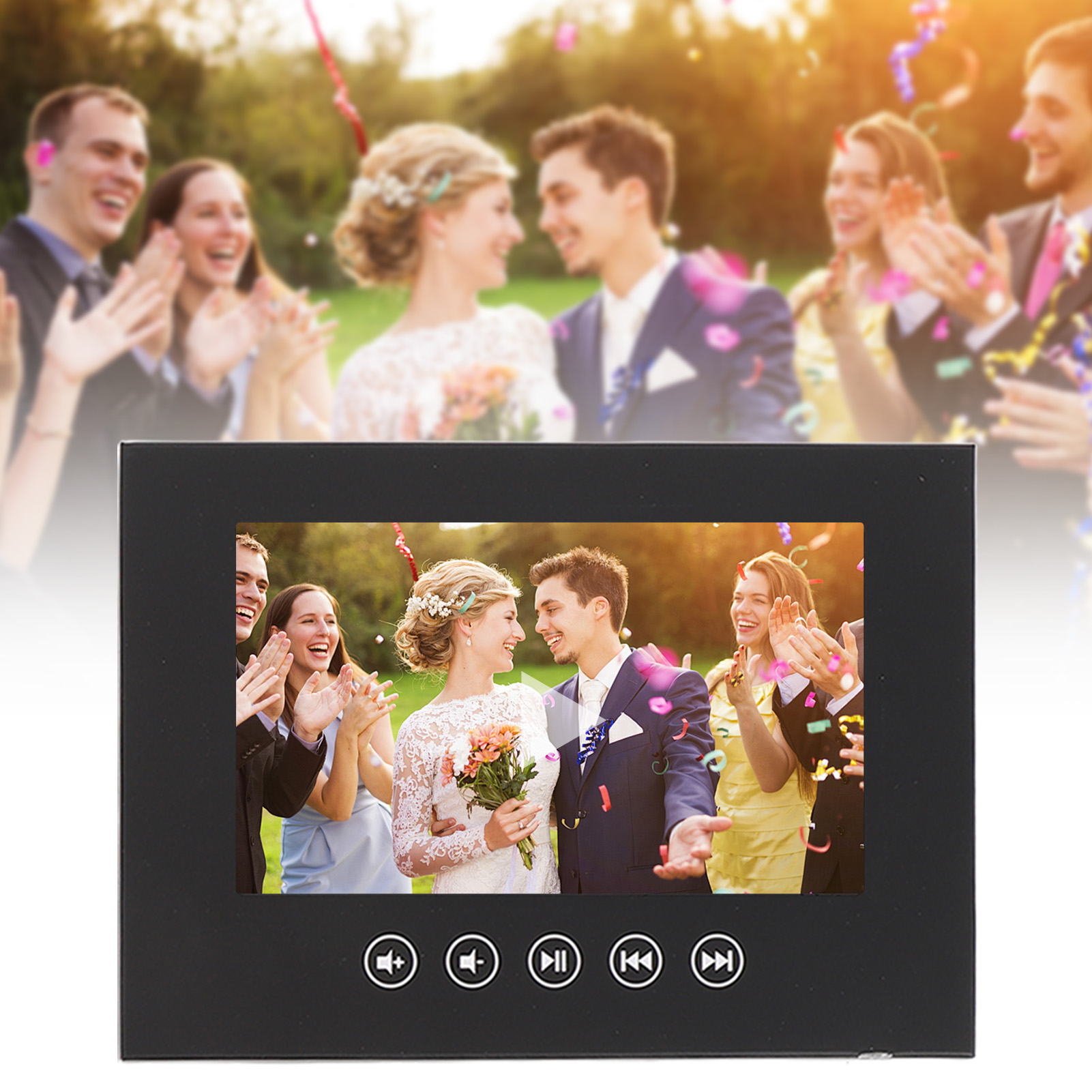 Video Greeting Card Electronic Video Brochure LCD Screen Digital Brochure W - Picture 30 of 33