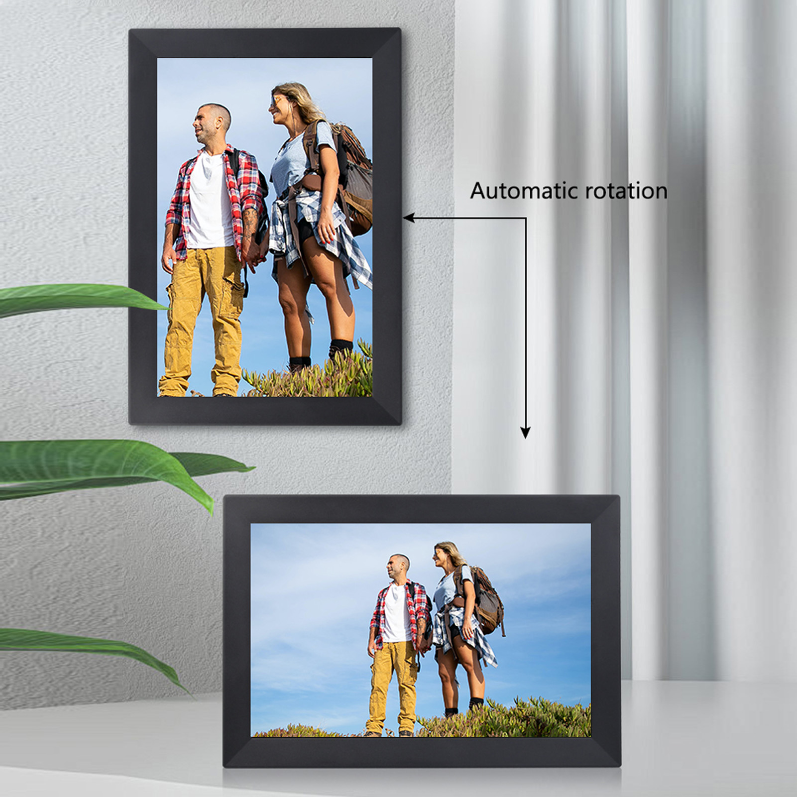 Hot 13.3 Inch Digital Picture Frame WiFi Wireless 1G DDR3 32GB LCD Touchscreen - Picture 26 of 36
