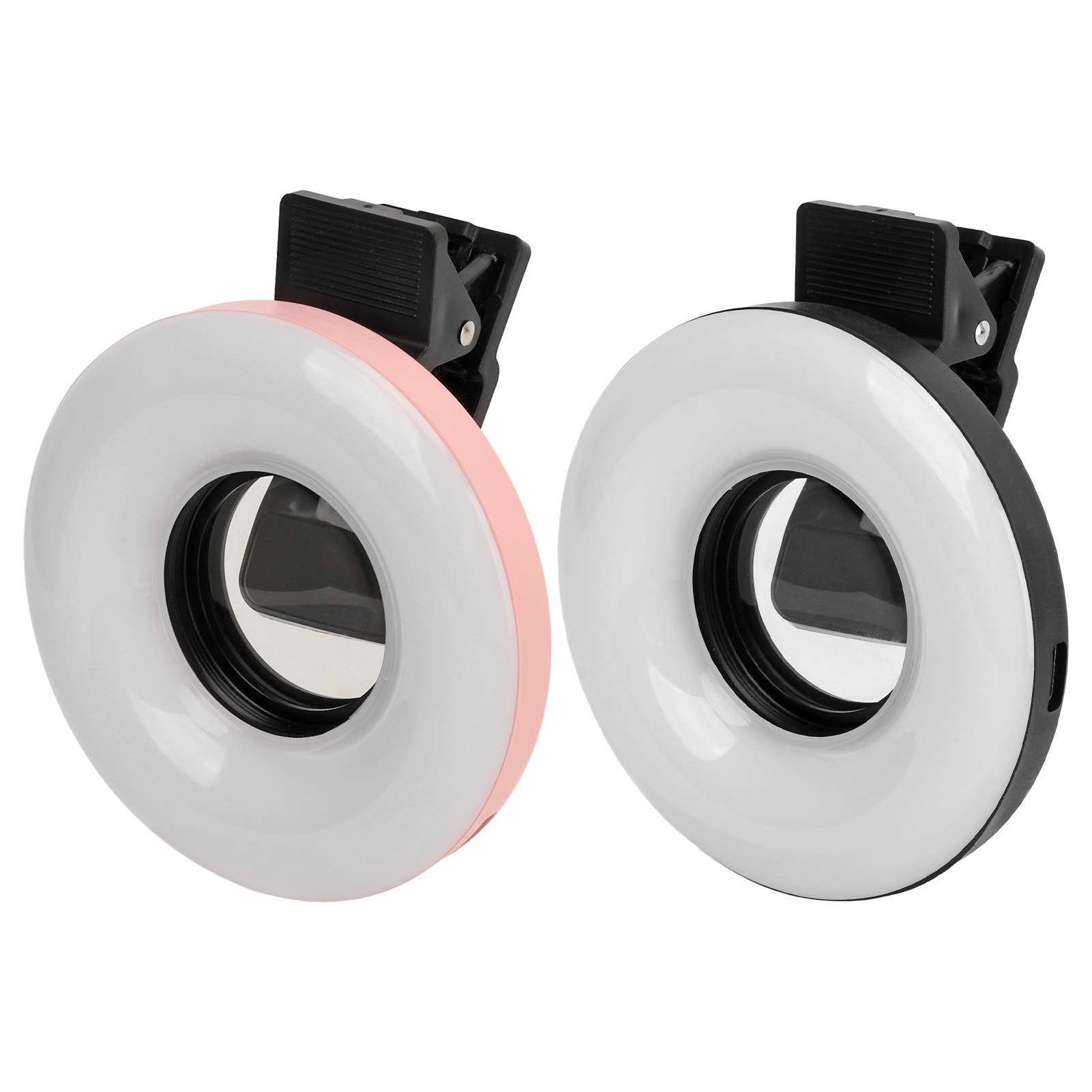 Macro Lens With Mini Clip Ring Light 15X Zoom 3000K‑6500K 5 Adjustable Brig HLF - Afbeelding 13 van 18