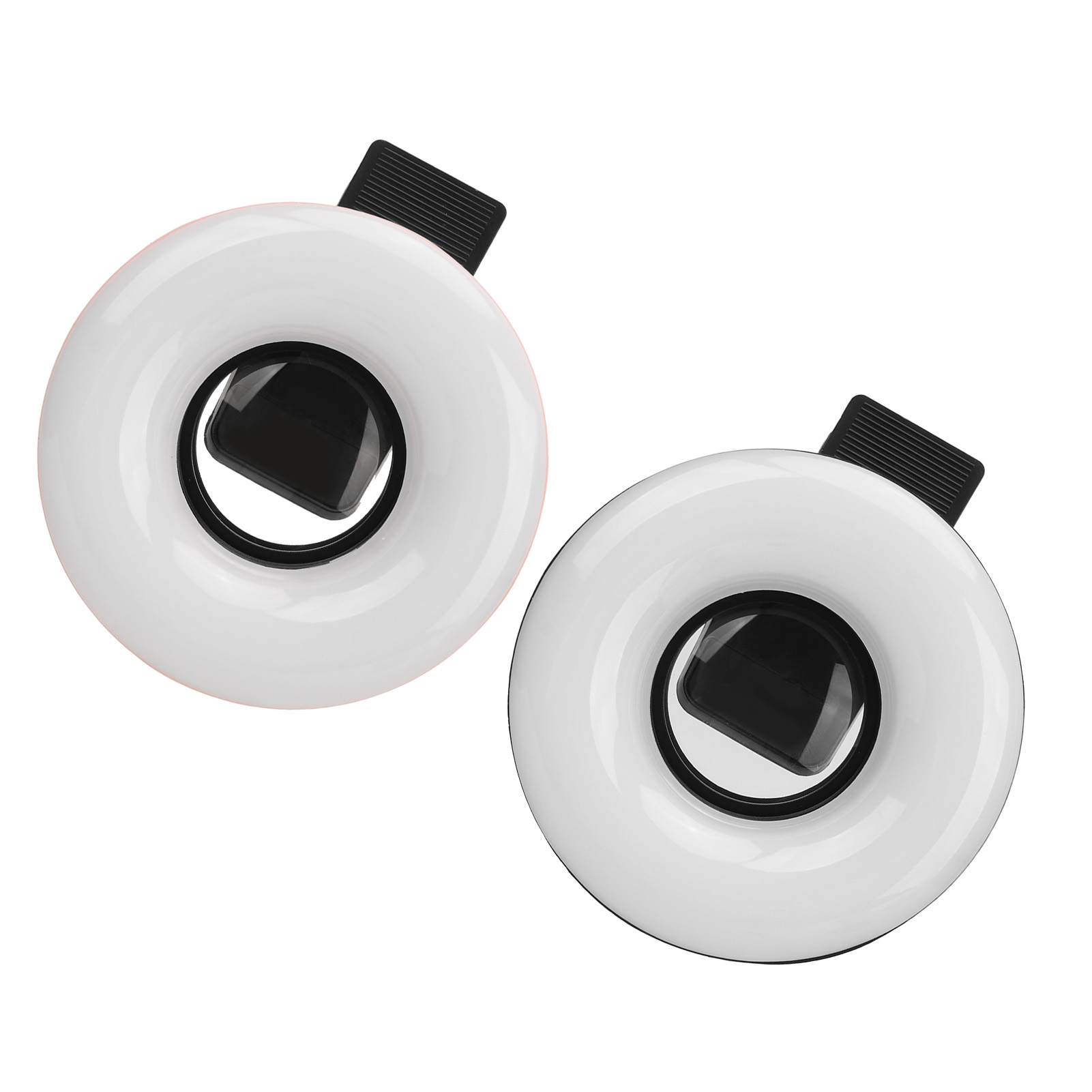 Macro Lens With Mini Clip Ring Light 15X Zoom 3000K‑6500K 5 Adjustable Brig GDB - Photo 14/18