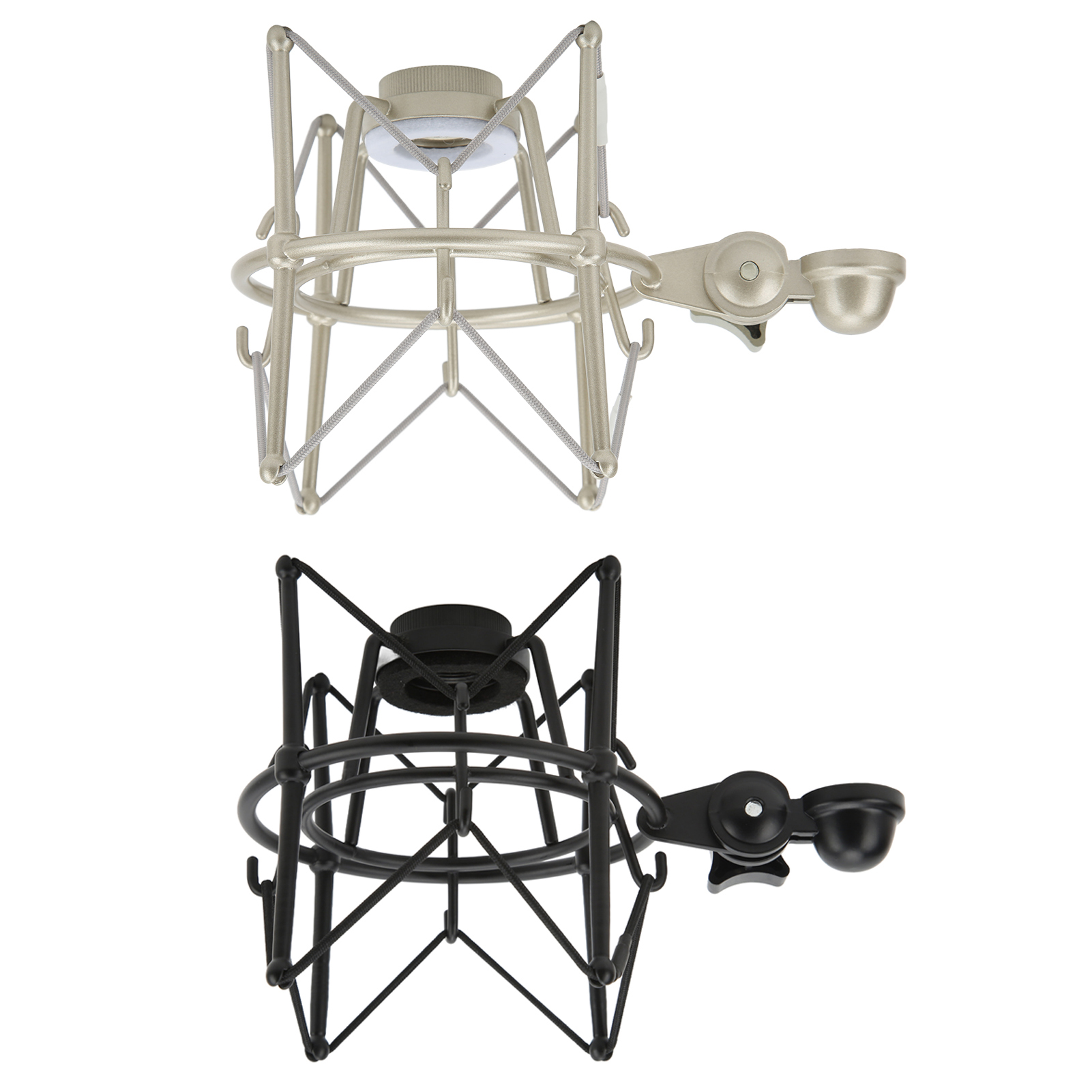 Mic Shock Mount Clip Mic Anti Vibration Holder For Live Streaming Recording Set