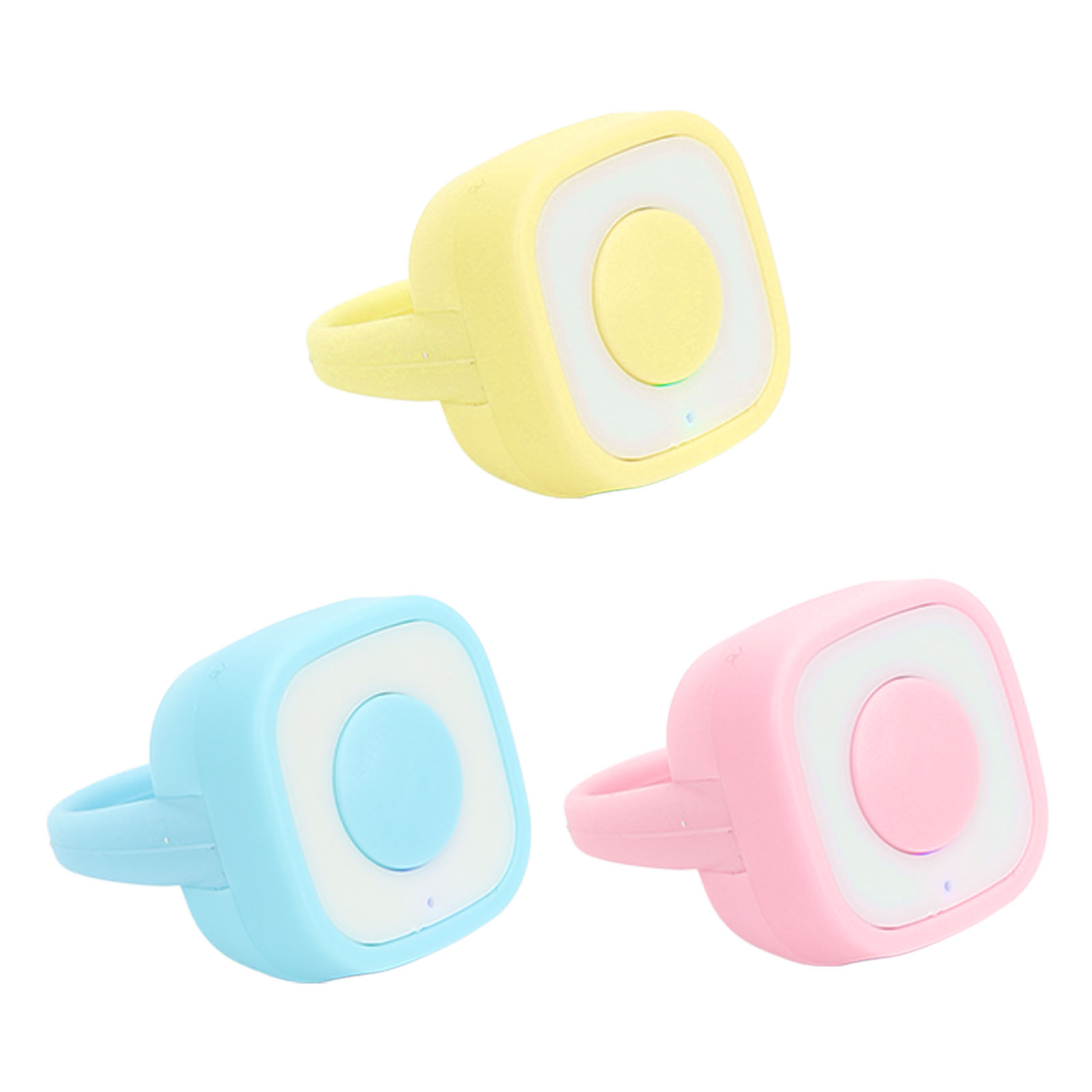 Ring Remote Control Rechargeable Fingertip BT Button Clicker For Camera Shut - Photo 19 sur 21