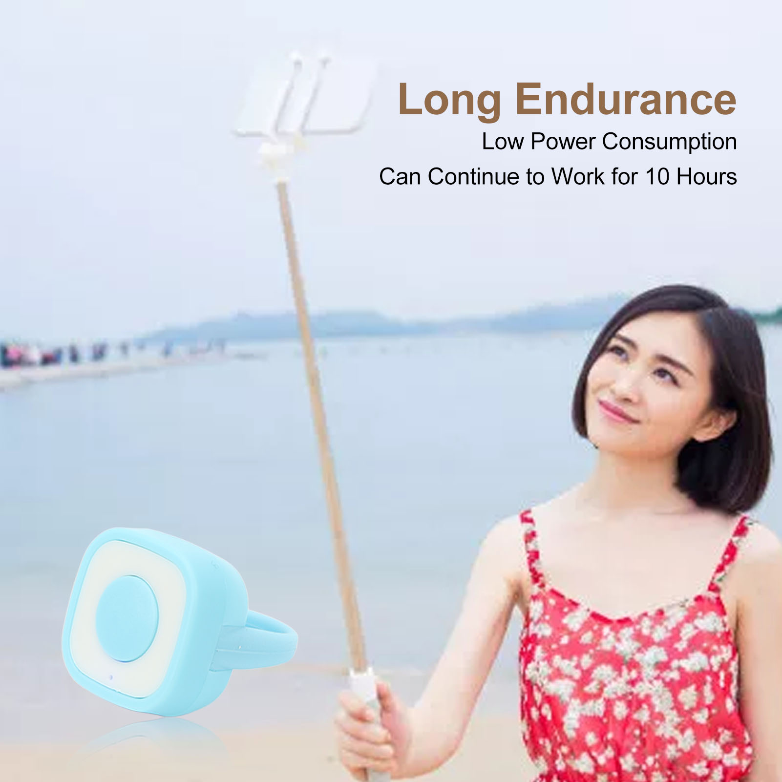 Ring Remote Control Rechargeable Fingertip BT Button Clicker For Camera Shut ZZ1 - Photo 20/21