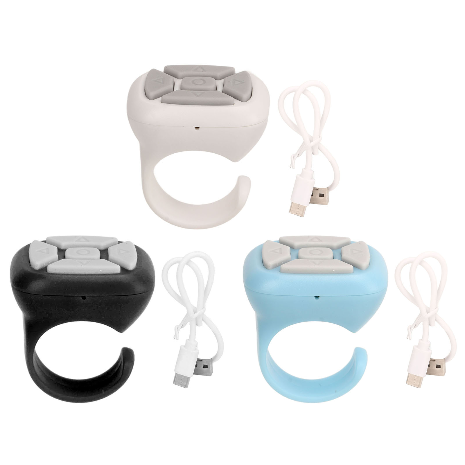 BT Remote Control Ring USB Rechargeable App Page Turner For Tik Tok For Kind IDS - Photo 19 sur 21
