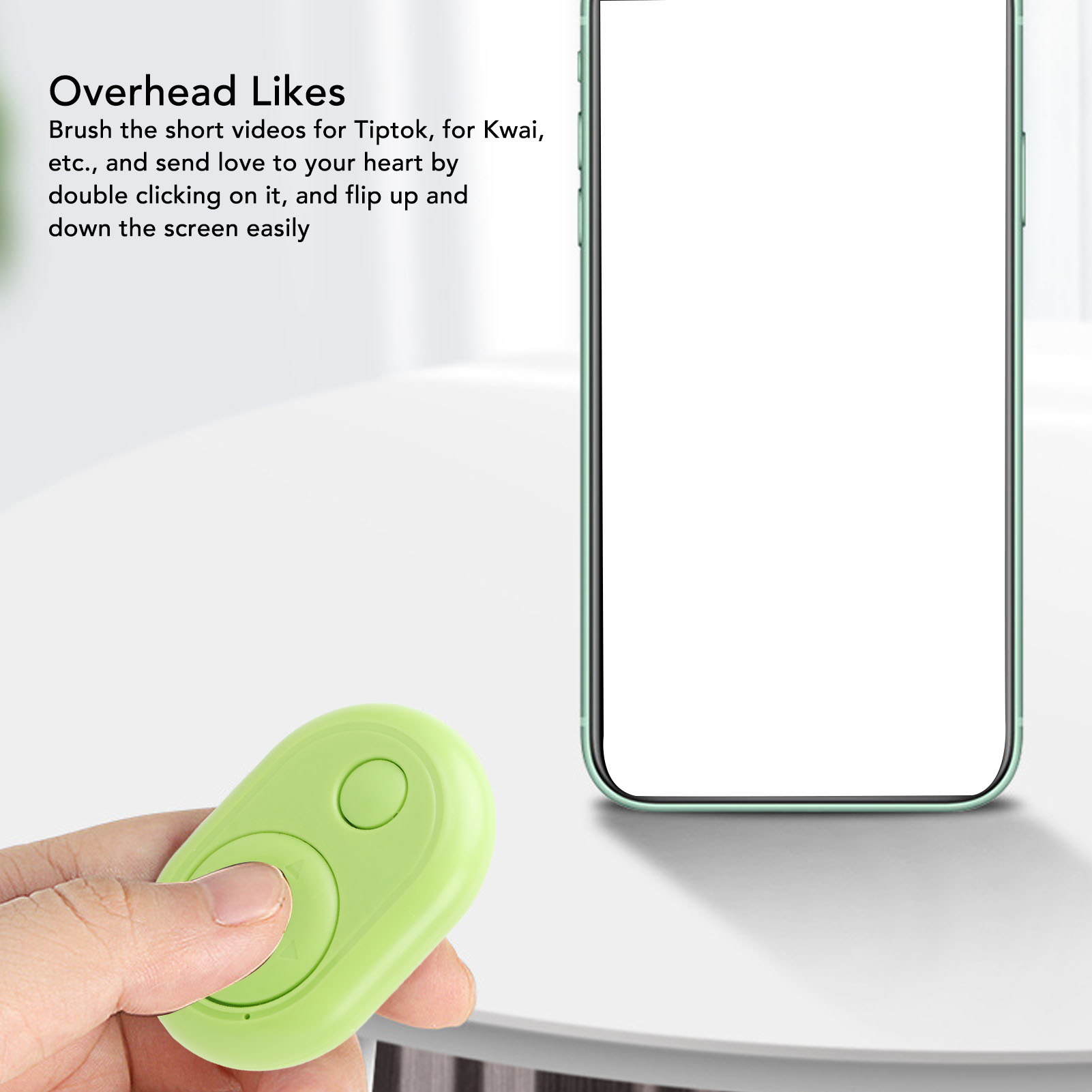 Camera Remote Control Wireless BT Cellphone Shutter Remote Control Selfie Bu - Photo 14 sur 24